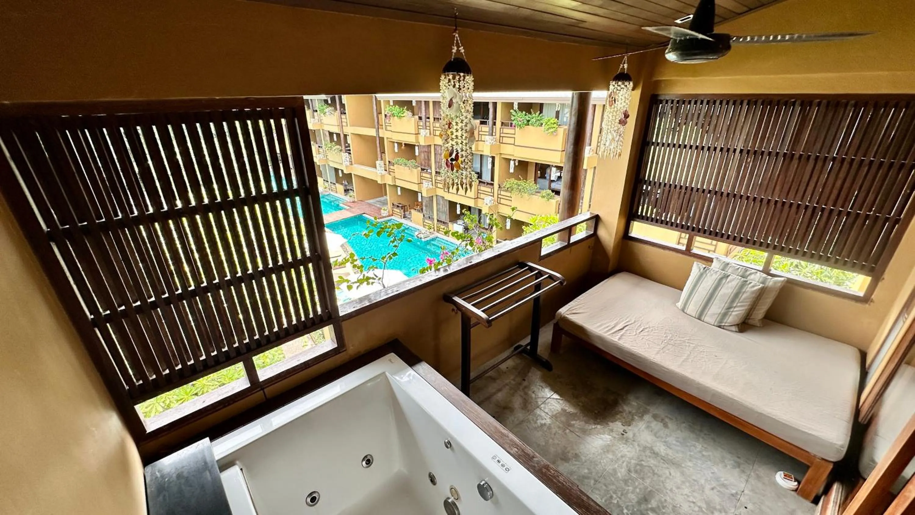 Balcony/Terrace in Deva Beach Resort Samui