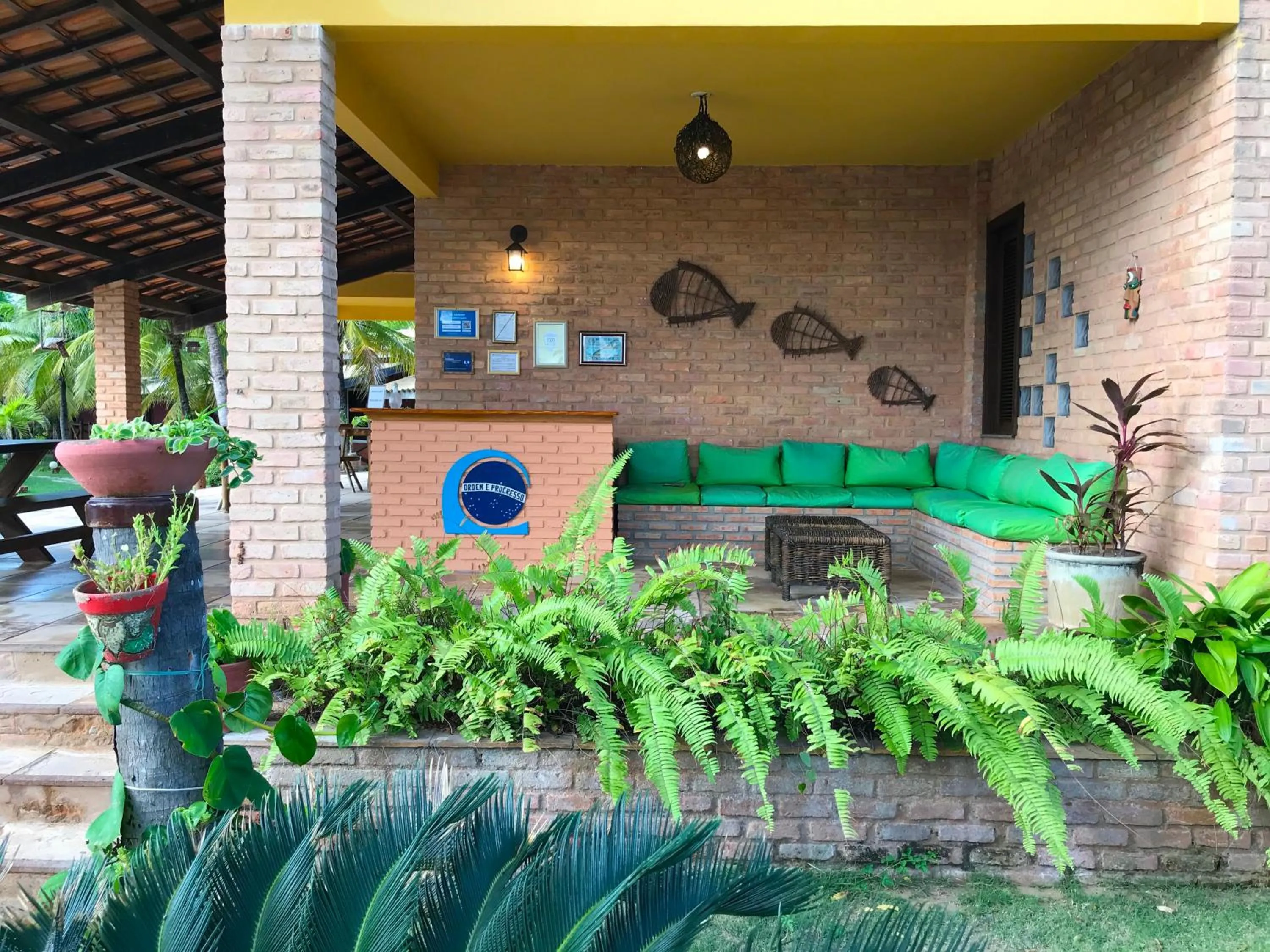 Lobby or reception in Hotel Pousada Beleza das Ondas