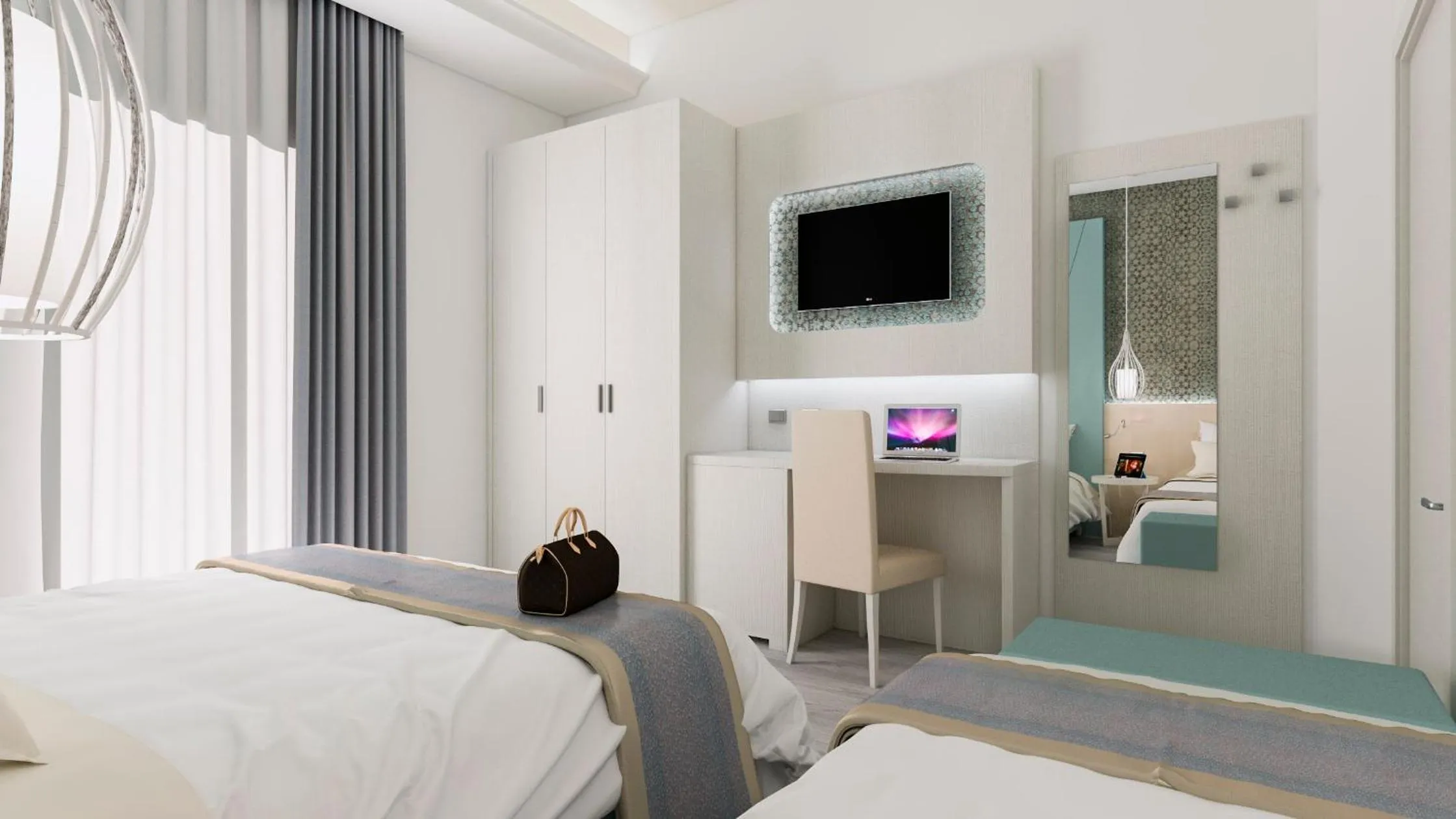 Photo of the whole room, Bed in Hotel Villa Paola