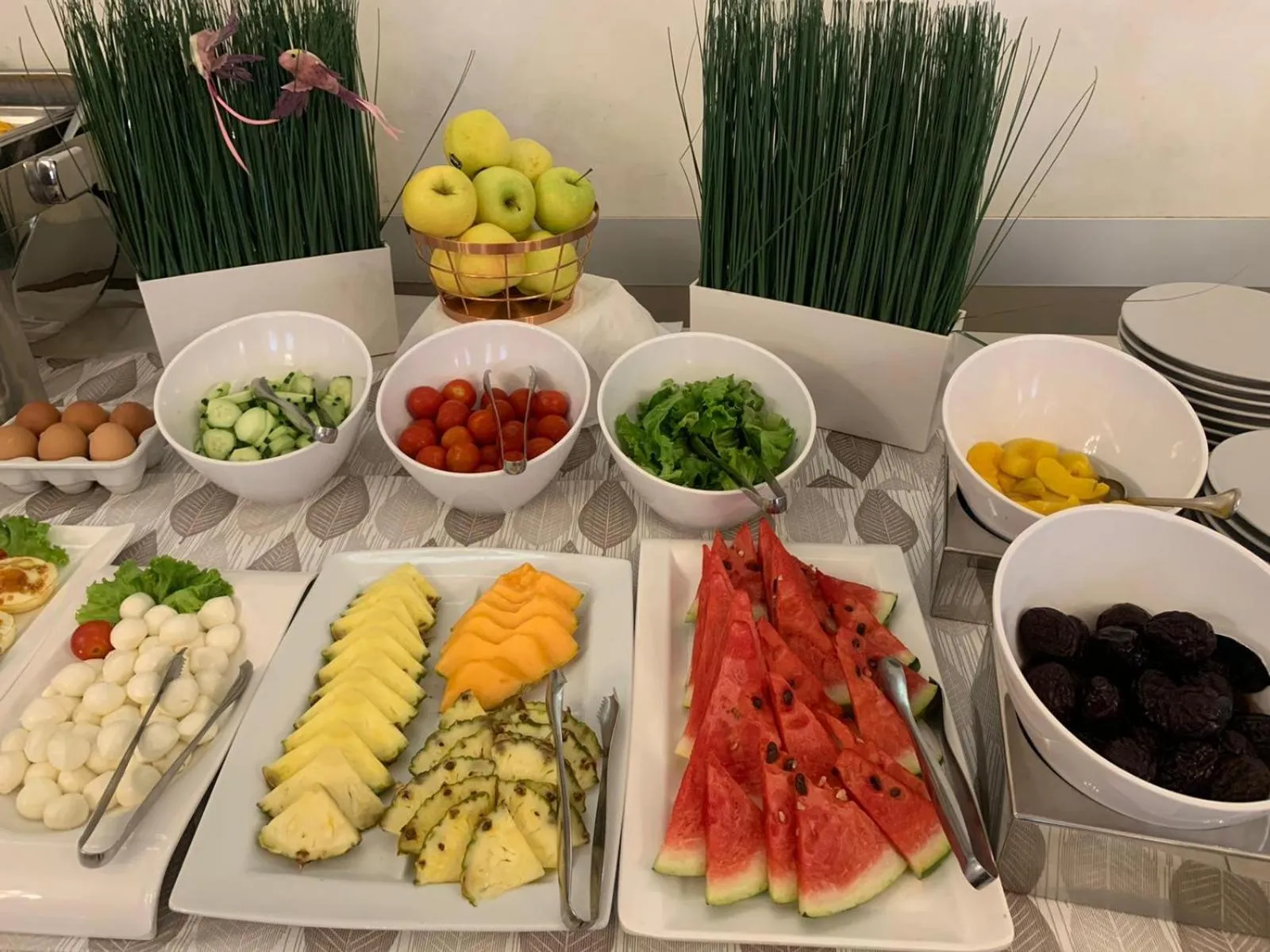 Breakfast in Hotel Villa Paola