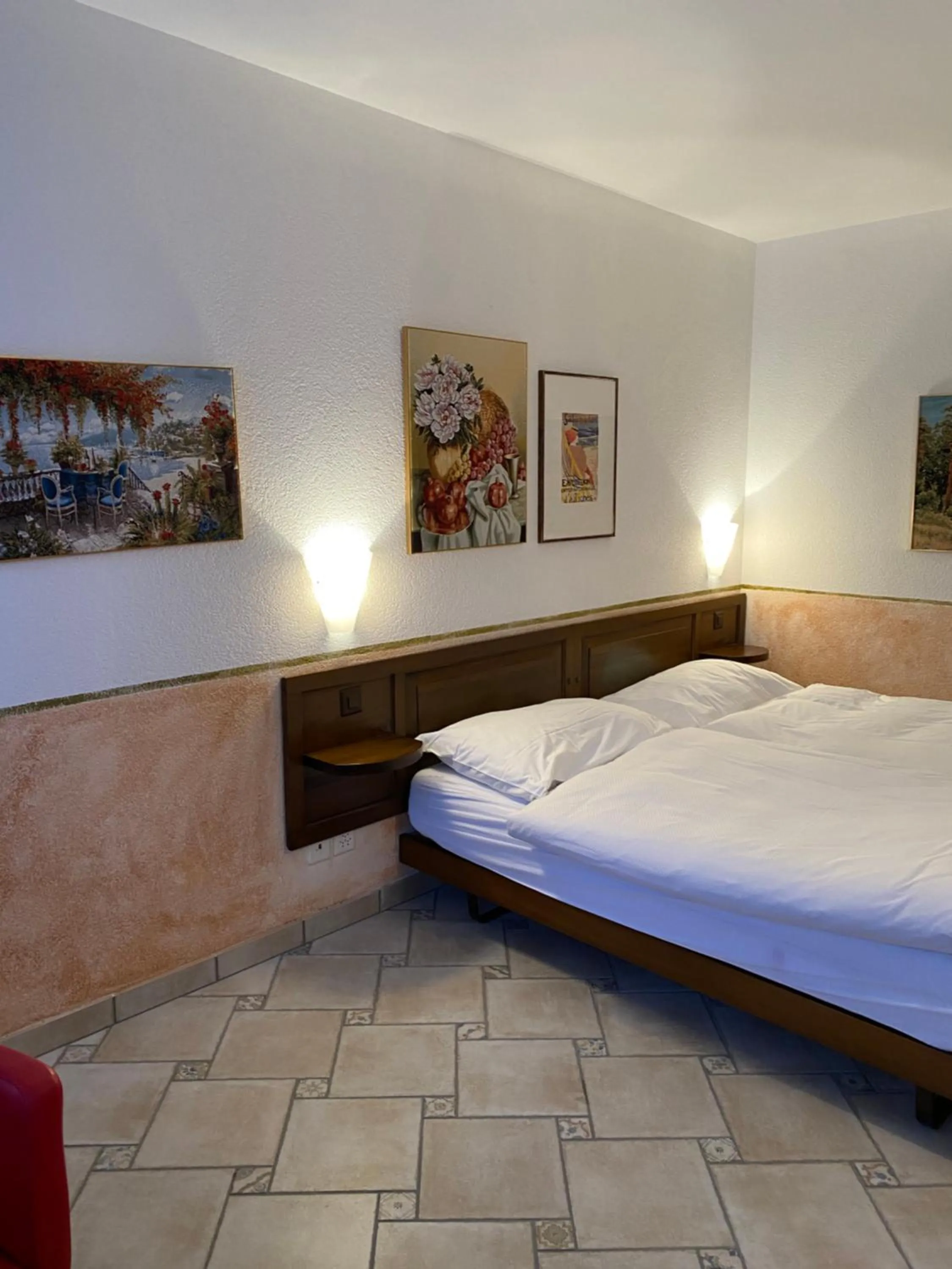 Bed in Hotel Antico