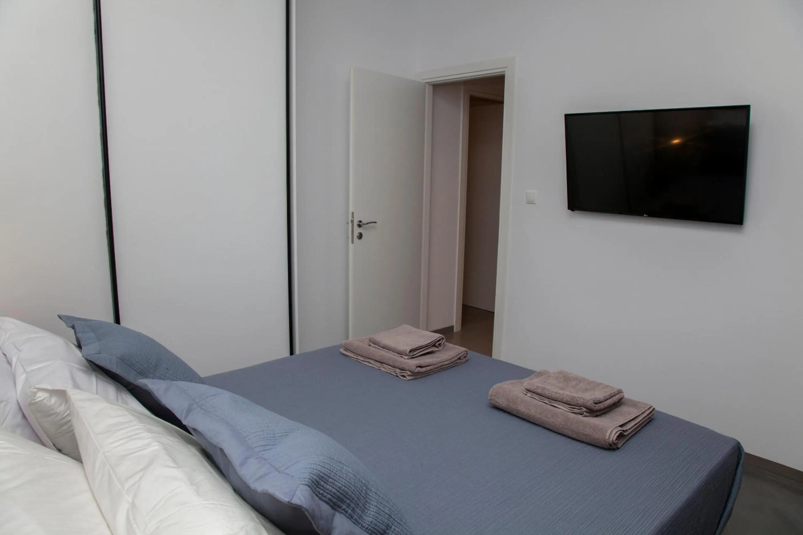 Bedroom, Bed in Luxury Penthouse touching the Acropolis by GHH