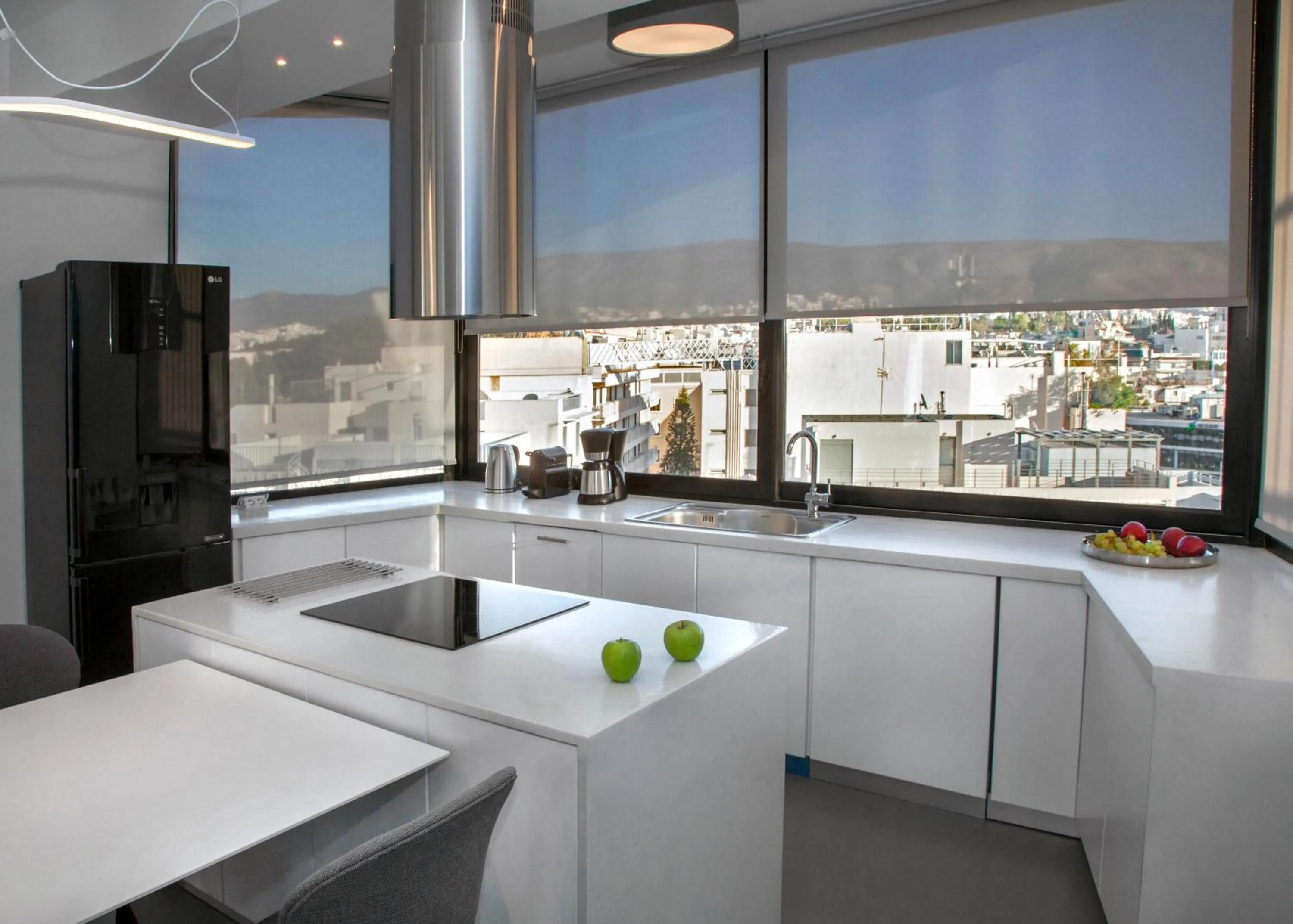 Kitchen or kitchenette in Luxury Penthouse touching the Acropolis by GHH