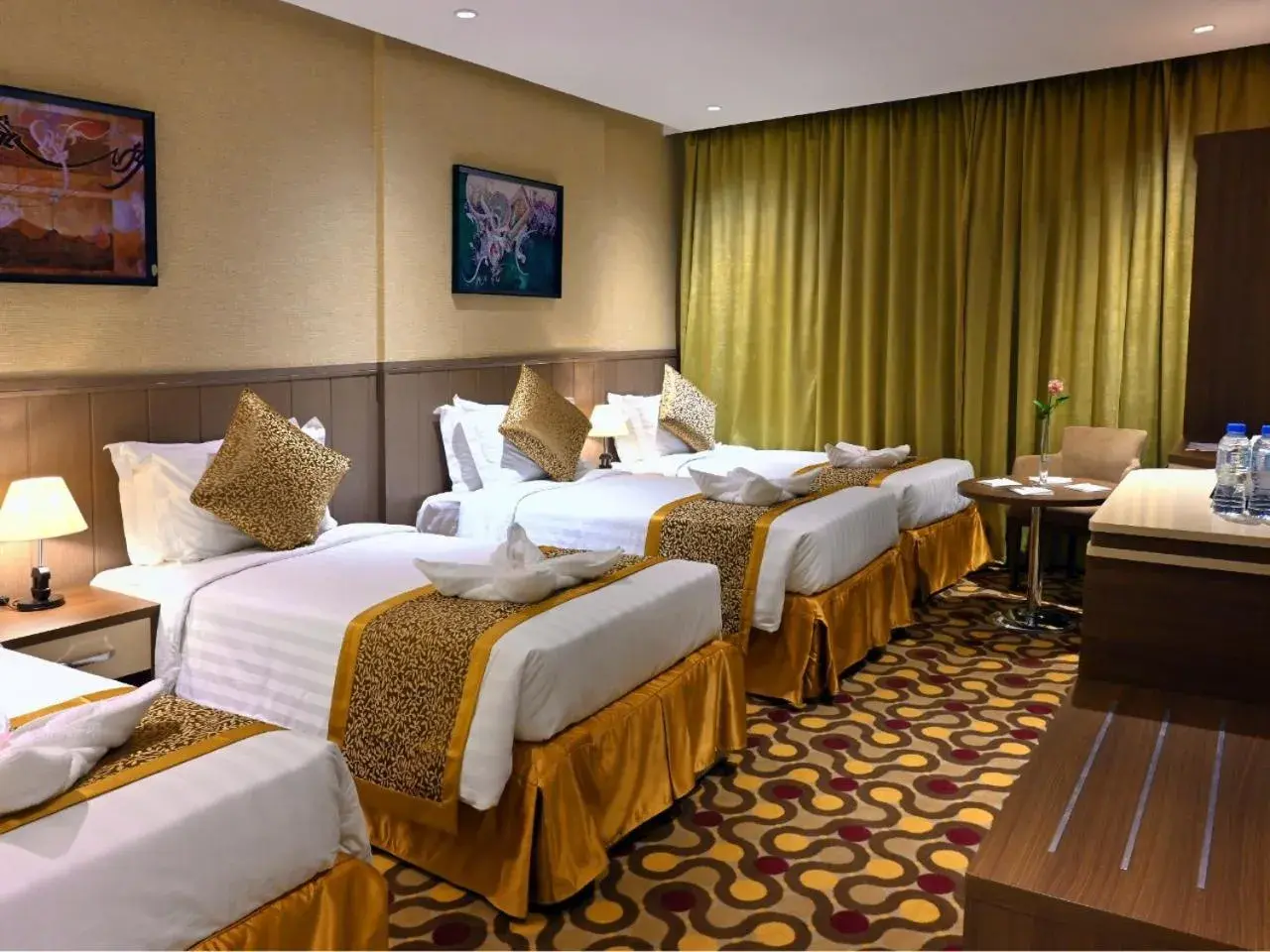 Bed in Batoul Ajyad Hotel Bed in Batoul Ajyad Hotel