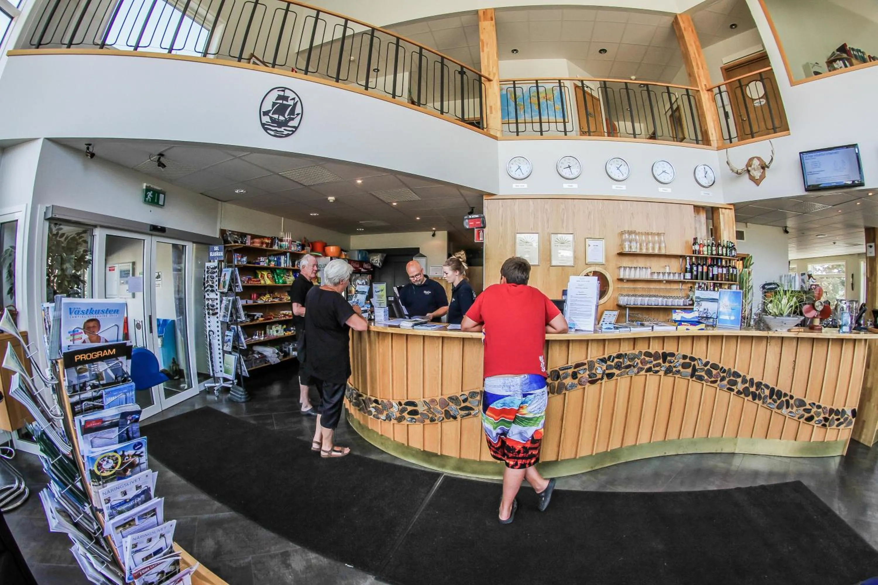 People in Hafsten Resort