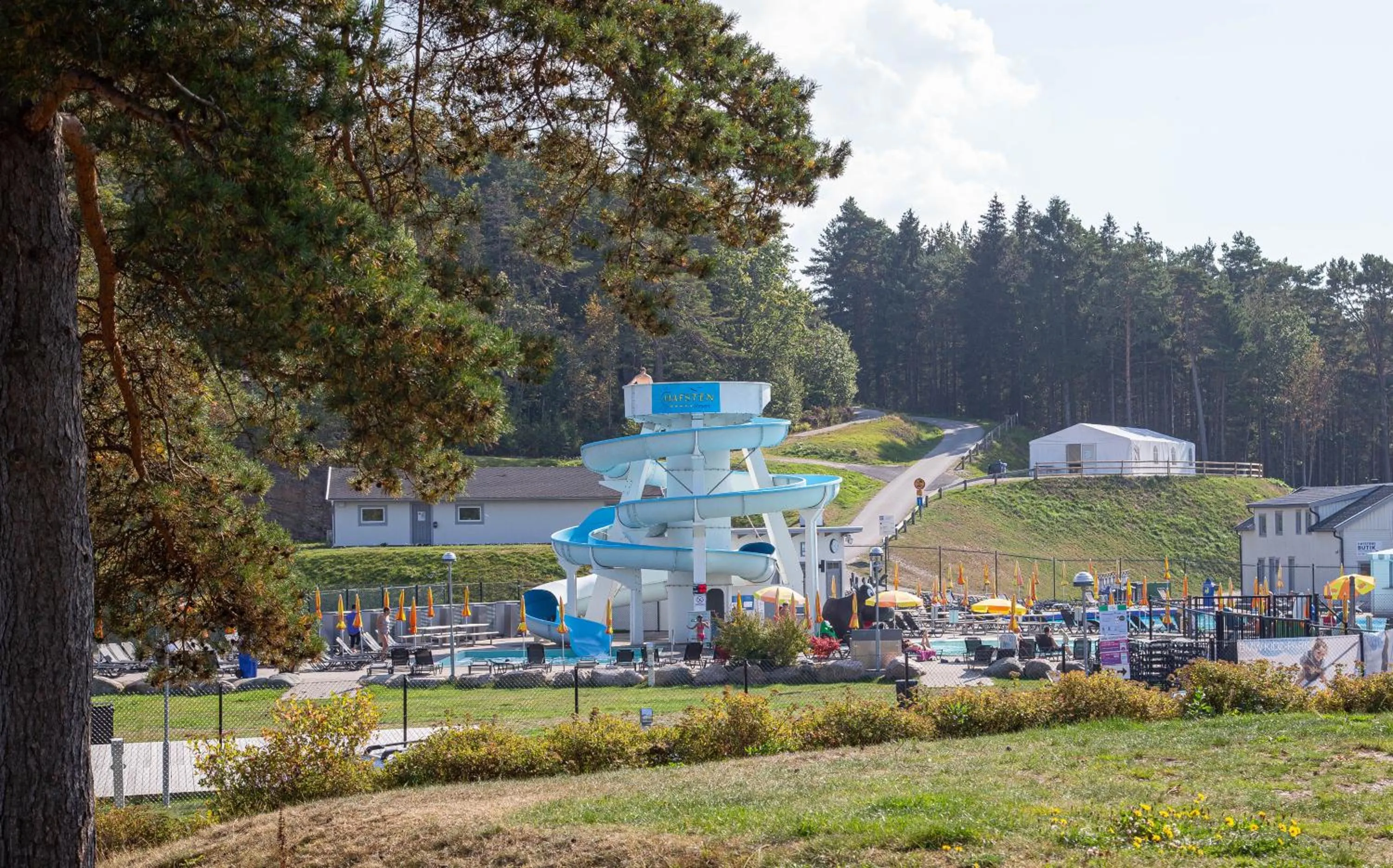 Natural landscape in Hafsten Resort