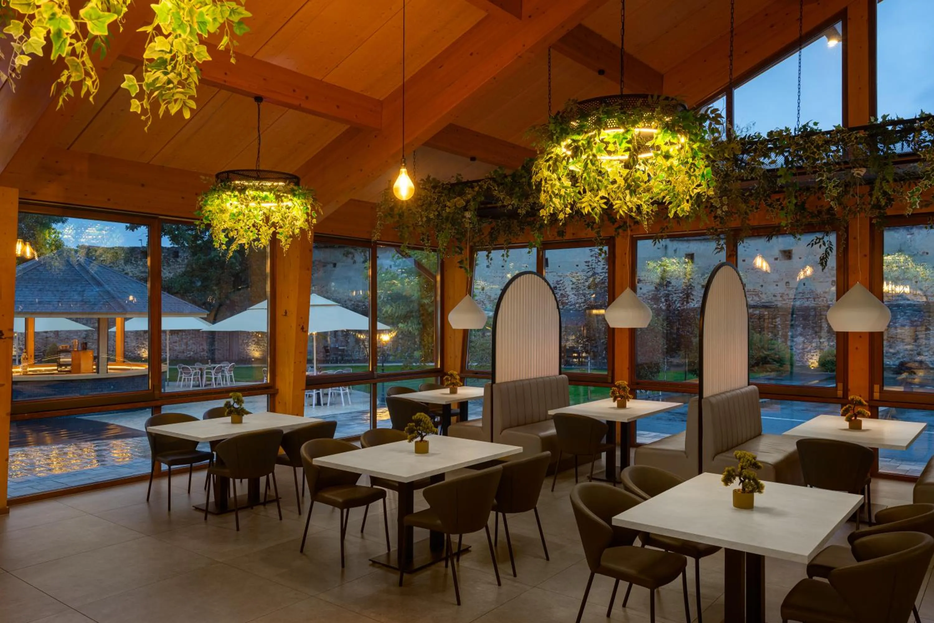 Restaurant/places to eat in Hotel Leul de Aur