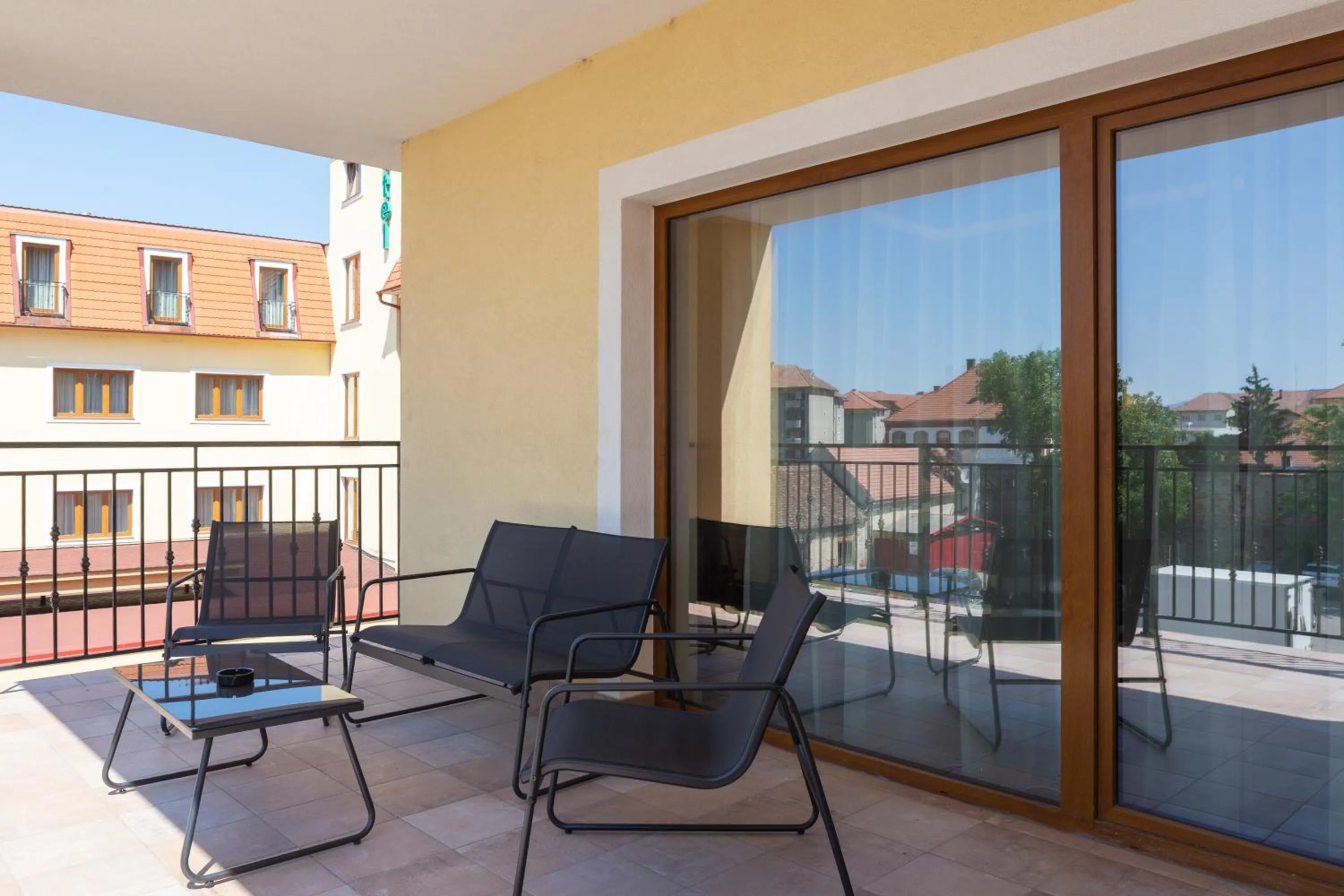 Balcony/Terrace in Hotel Leul de Aur