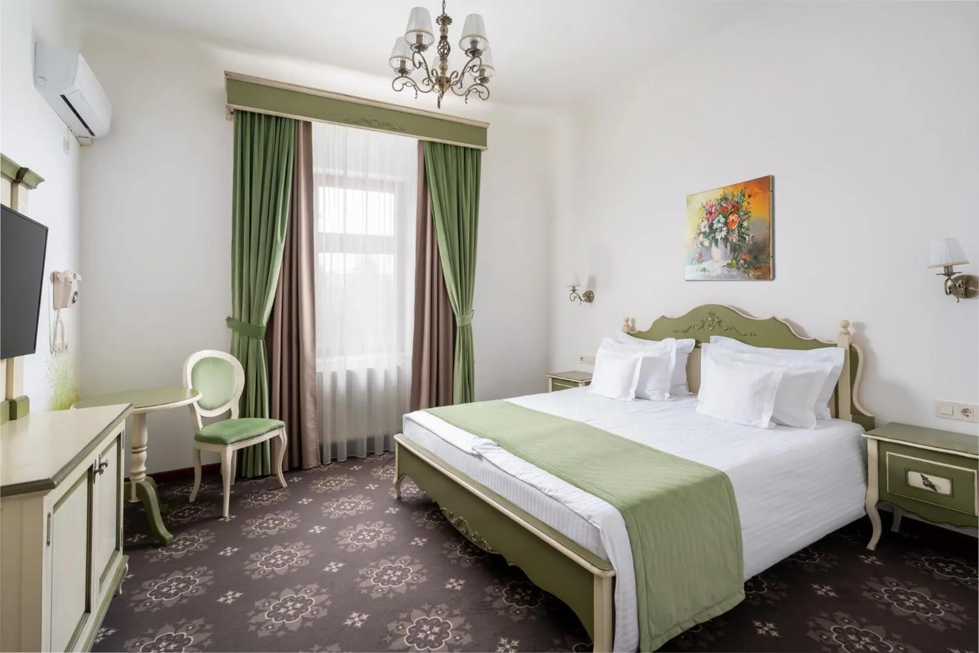 Photo of the whole room, Bed in Hotel Leul de Aur