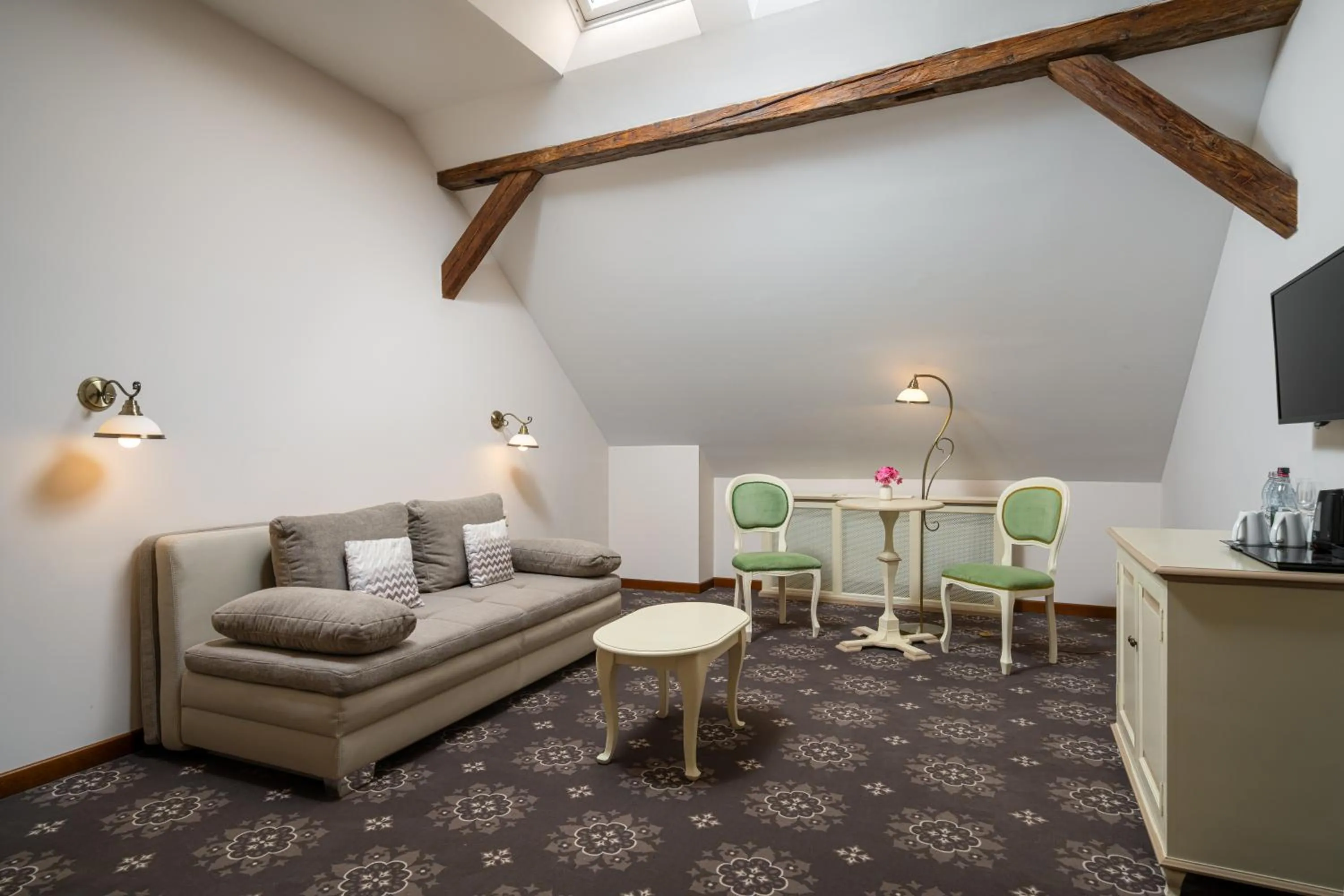 TV and multimedia in Hotel Leul de Aur