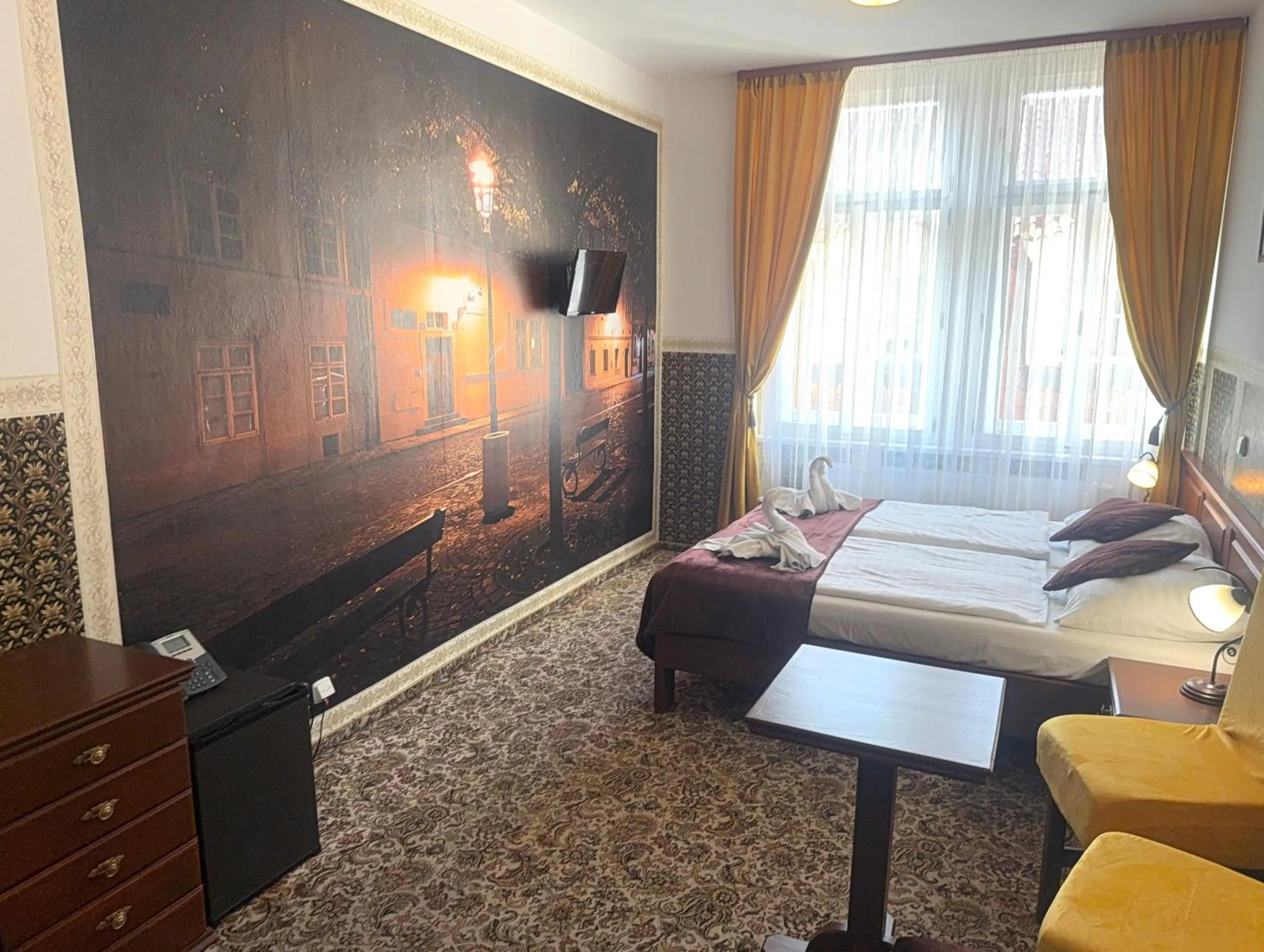 Bed in SPA Hotel Liliova Prague Old Town