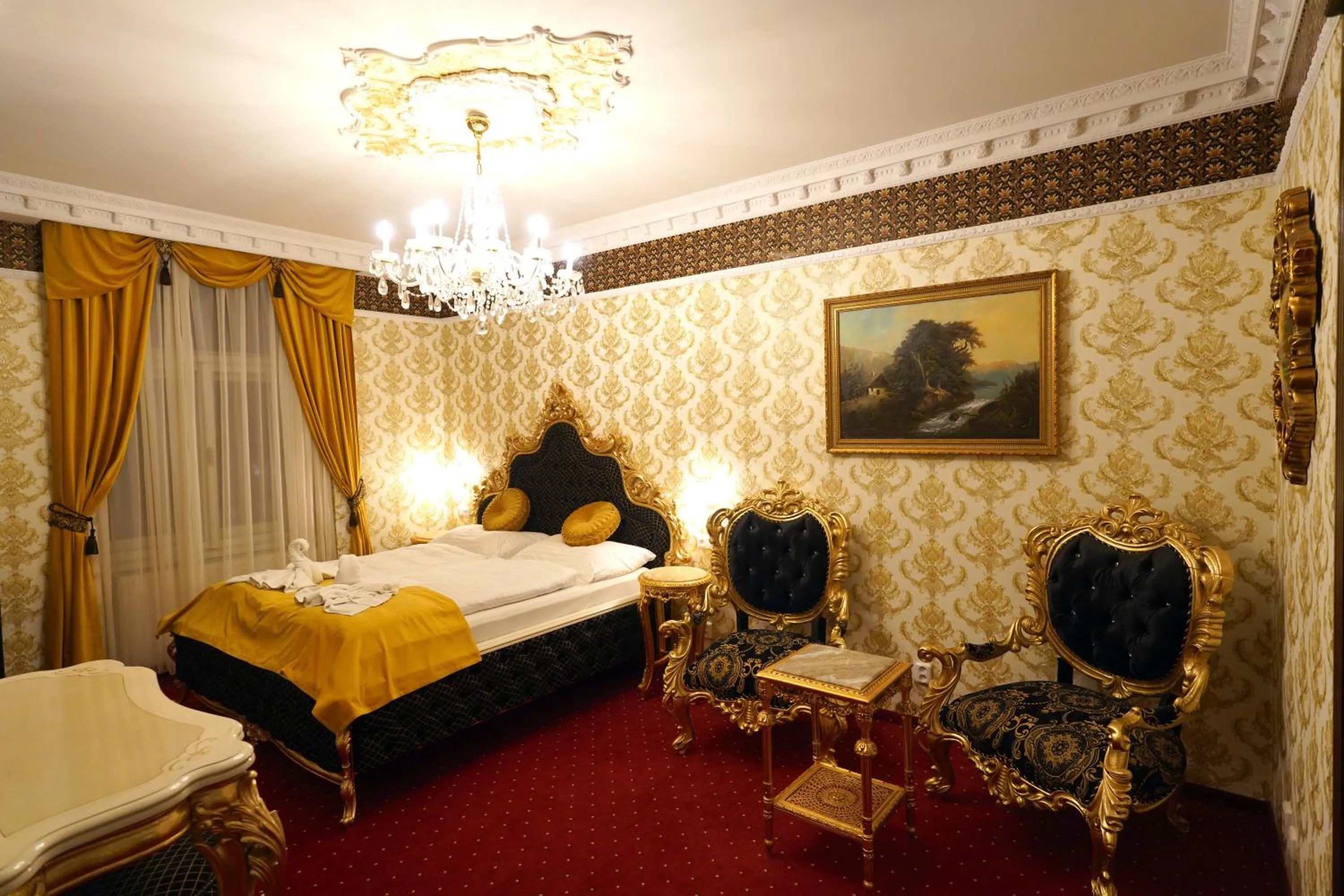 Bed in SPA Hotel Liliova Prague Old Town