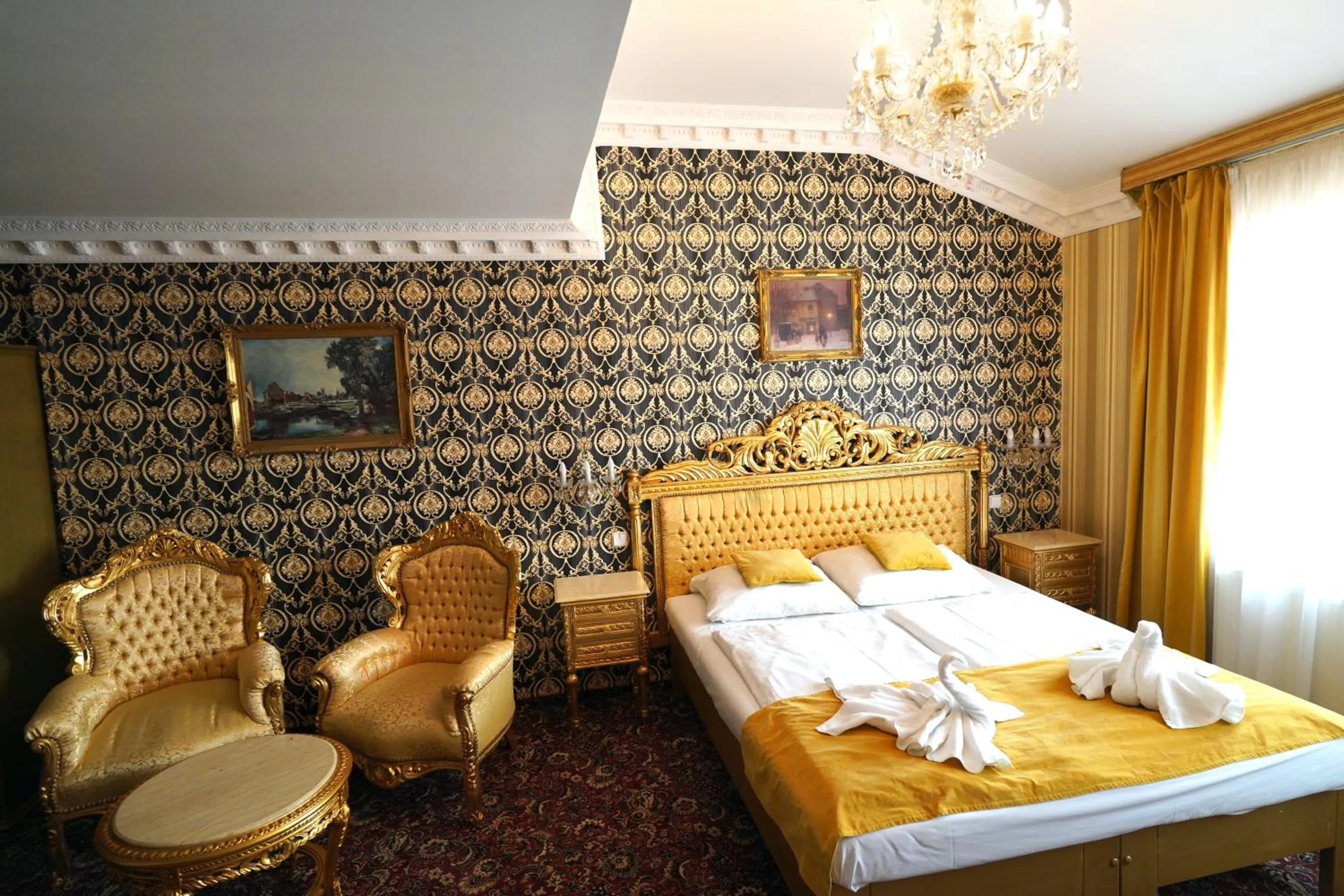Bed in SPA Hotel Liliova Prague Old Town