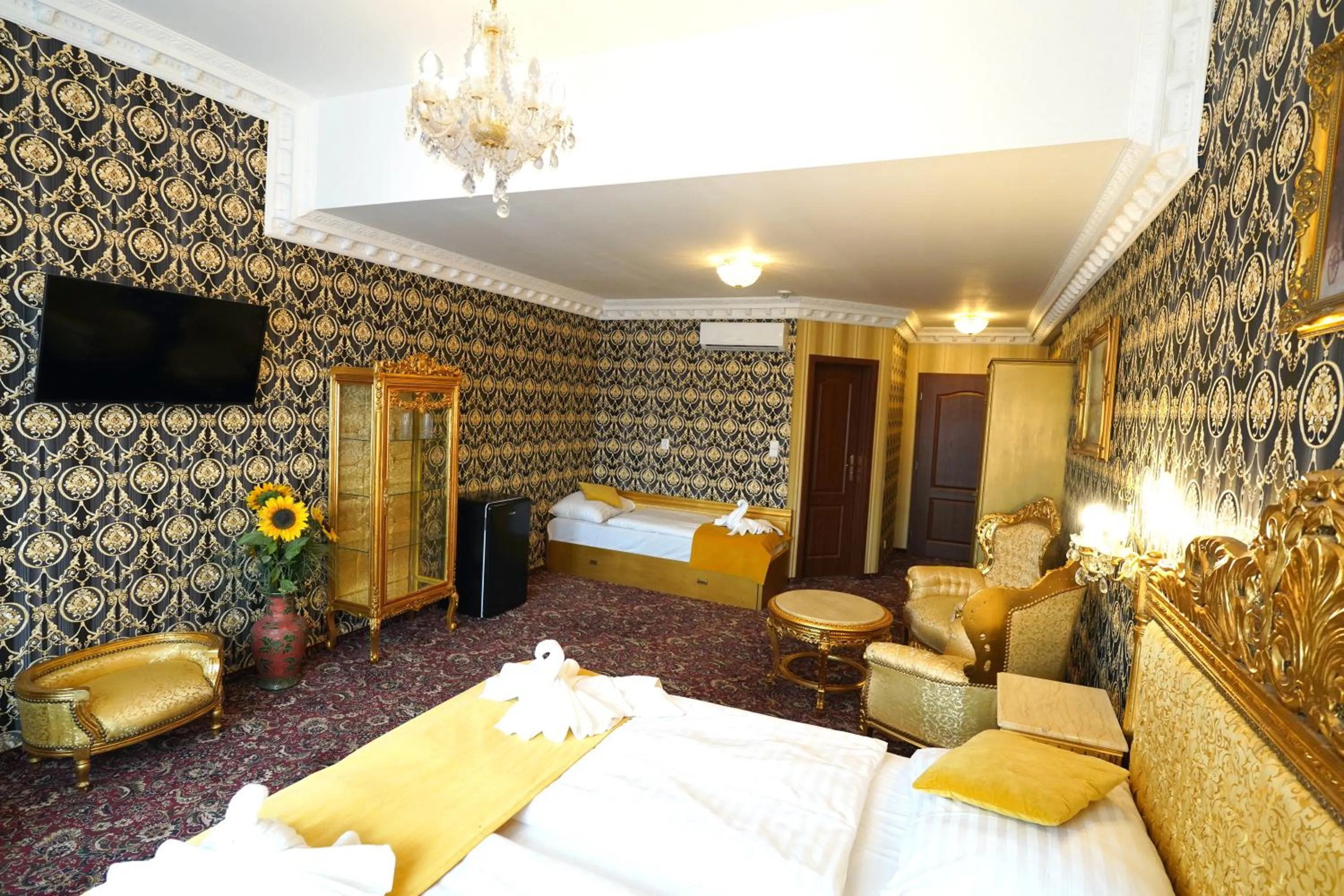 Photo of the whole room, Bed in SPA Hotel Liliova Prague Old Town