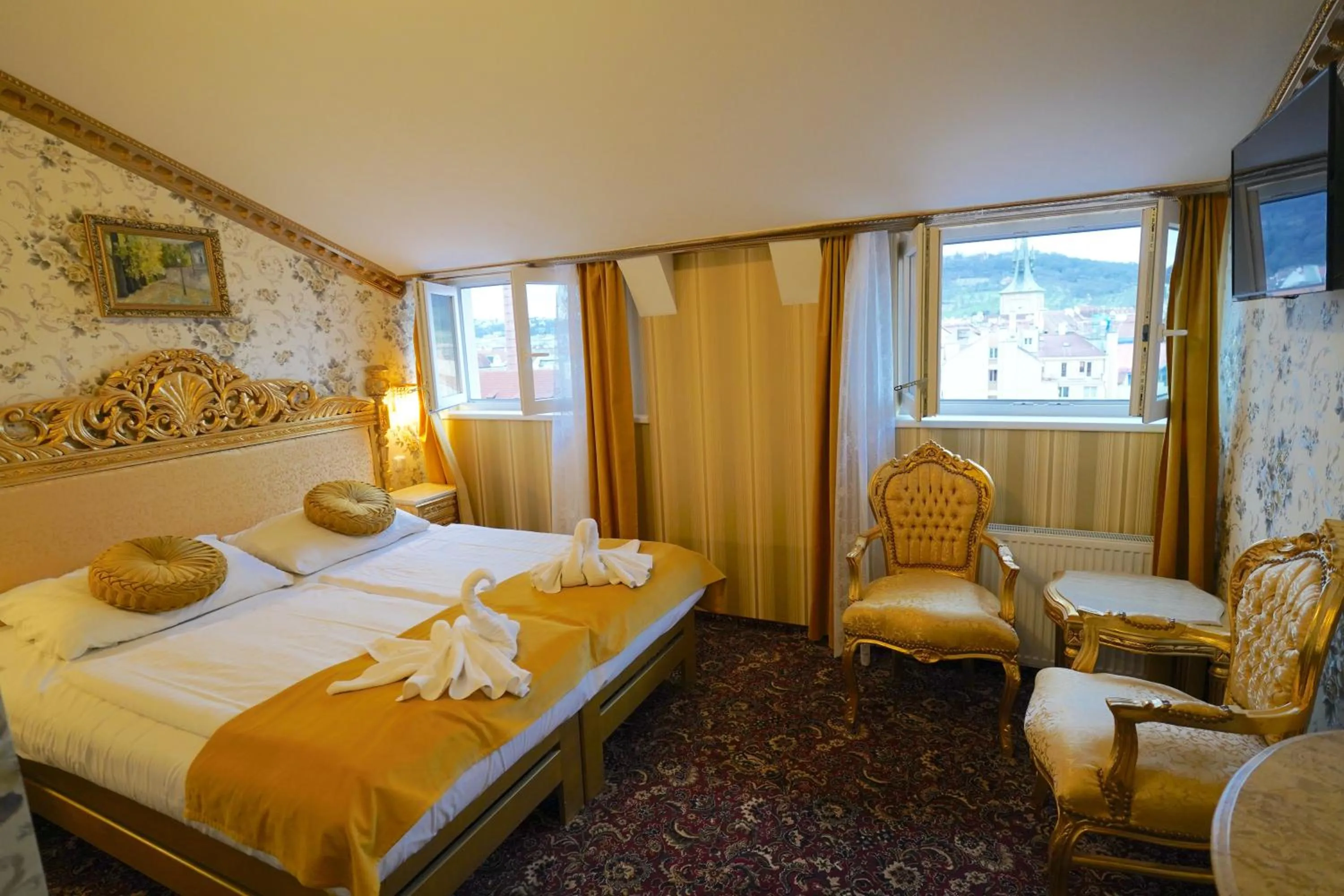 Photo of the whole room, Bed in SPA Hotel Liliova Prague Old Town