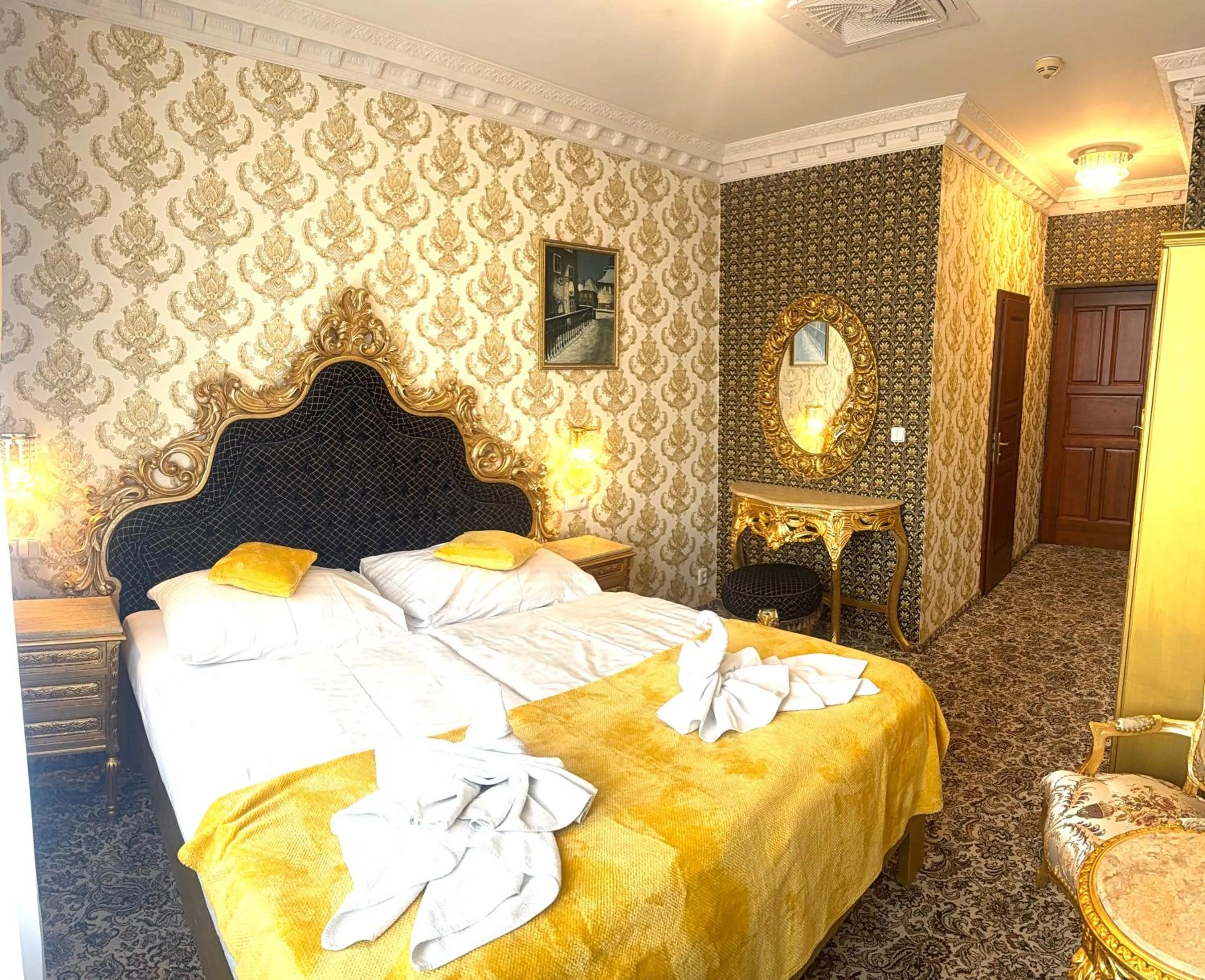 Photo of the whole room, Bed in SPA Hotel Liliova Prague Old Town