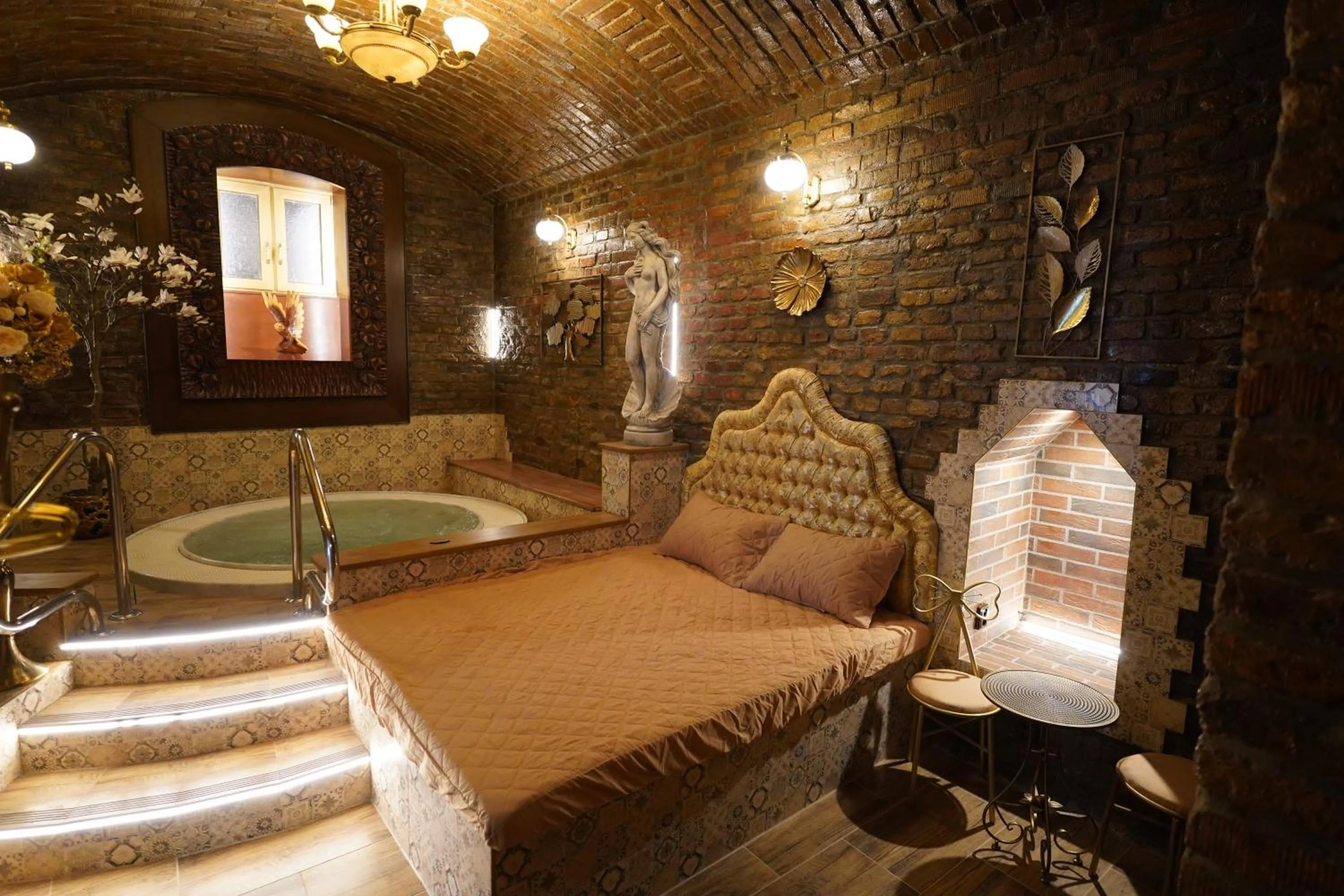 Hot Tub in SPA Hotel Liliova Prague Old Town