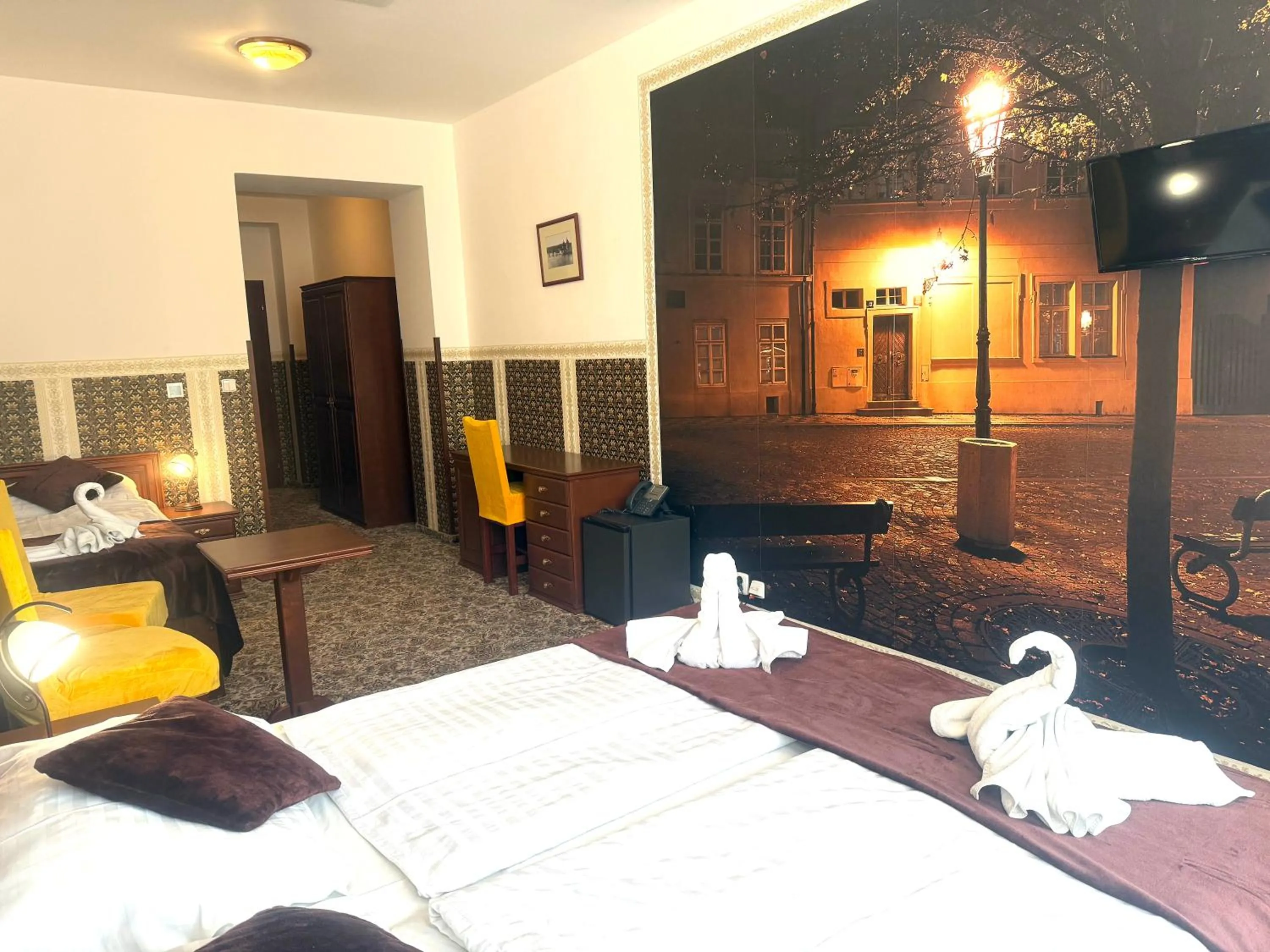 Photo of the whole room, Bed in SPA Hotel Liliova Prague Old Town