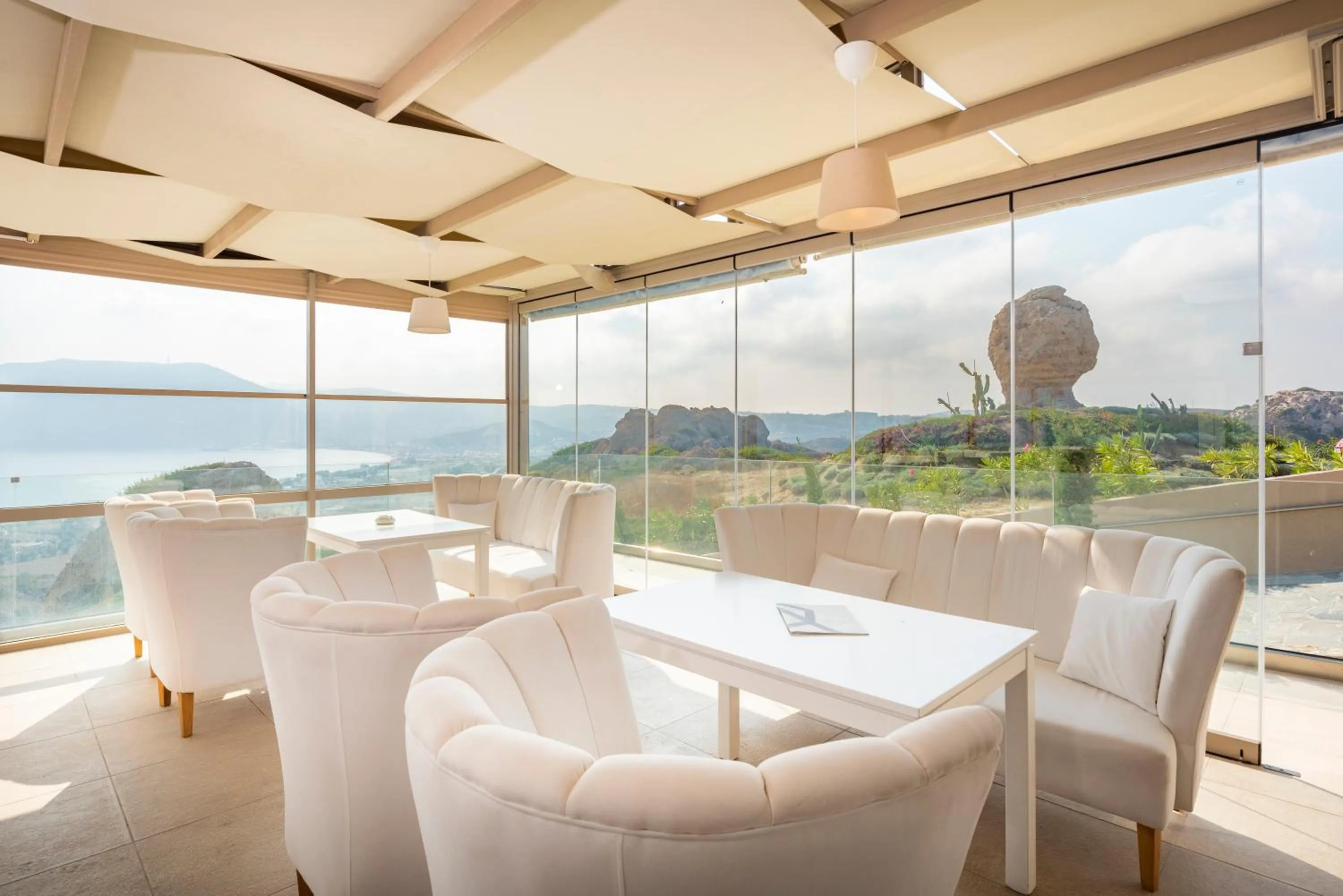 Lounge or bar in White Rock of Kos Hotel - Adults only