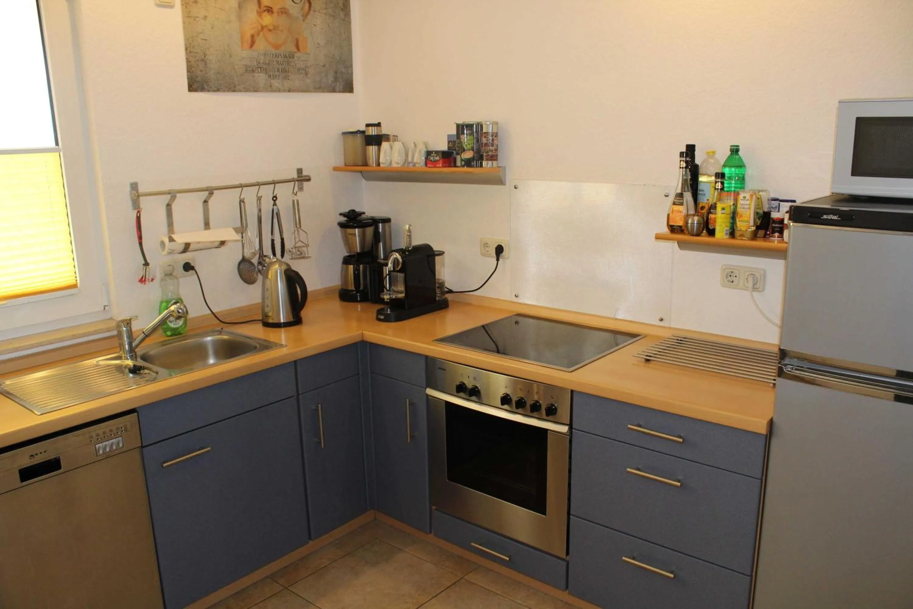 Coffee/tea facilities in Ferienwohnung Schwanenwiek