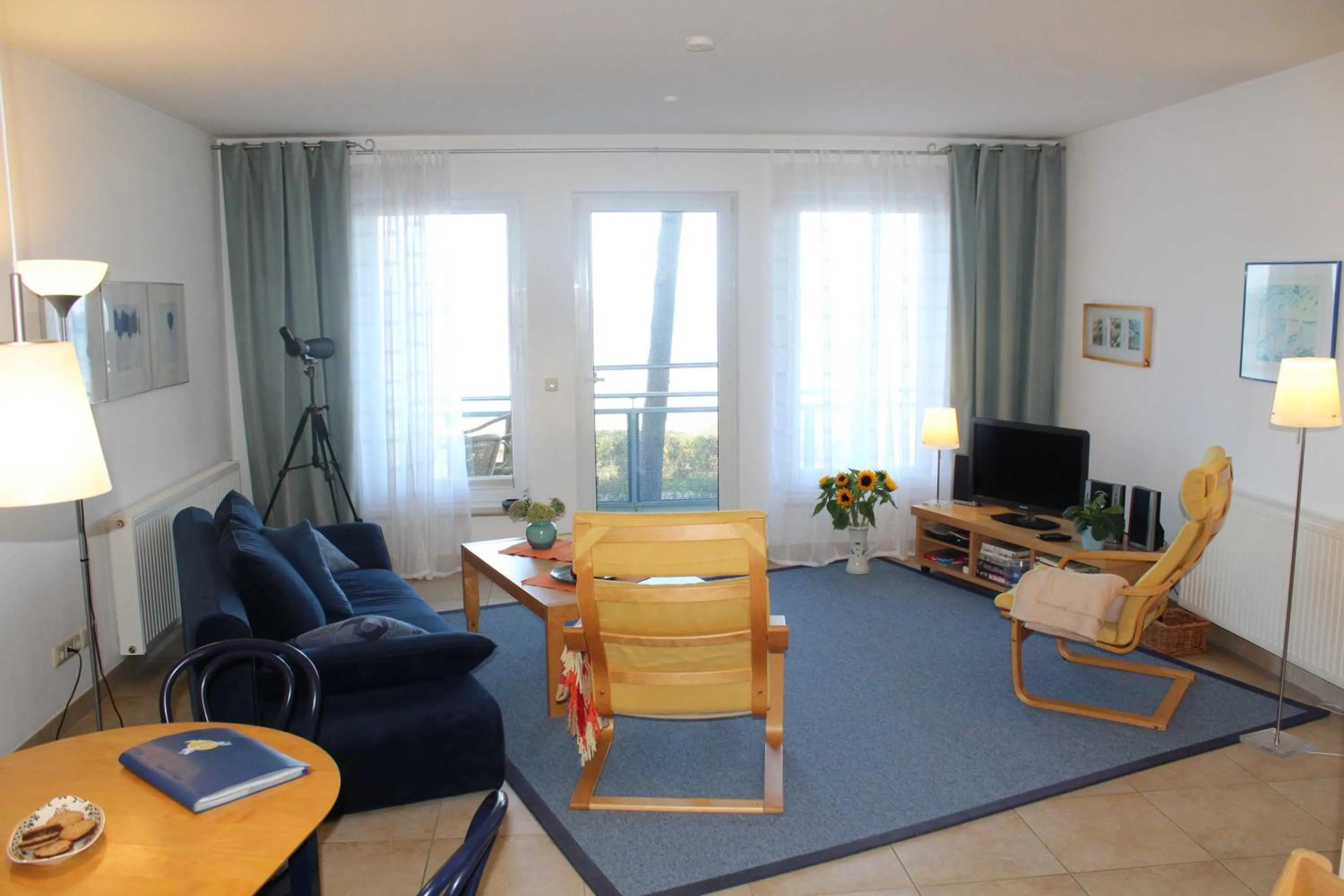 TV and multimedia in Ferienwohnung Schwanenwiek