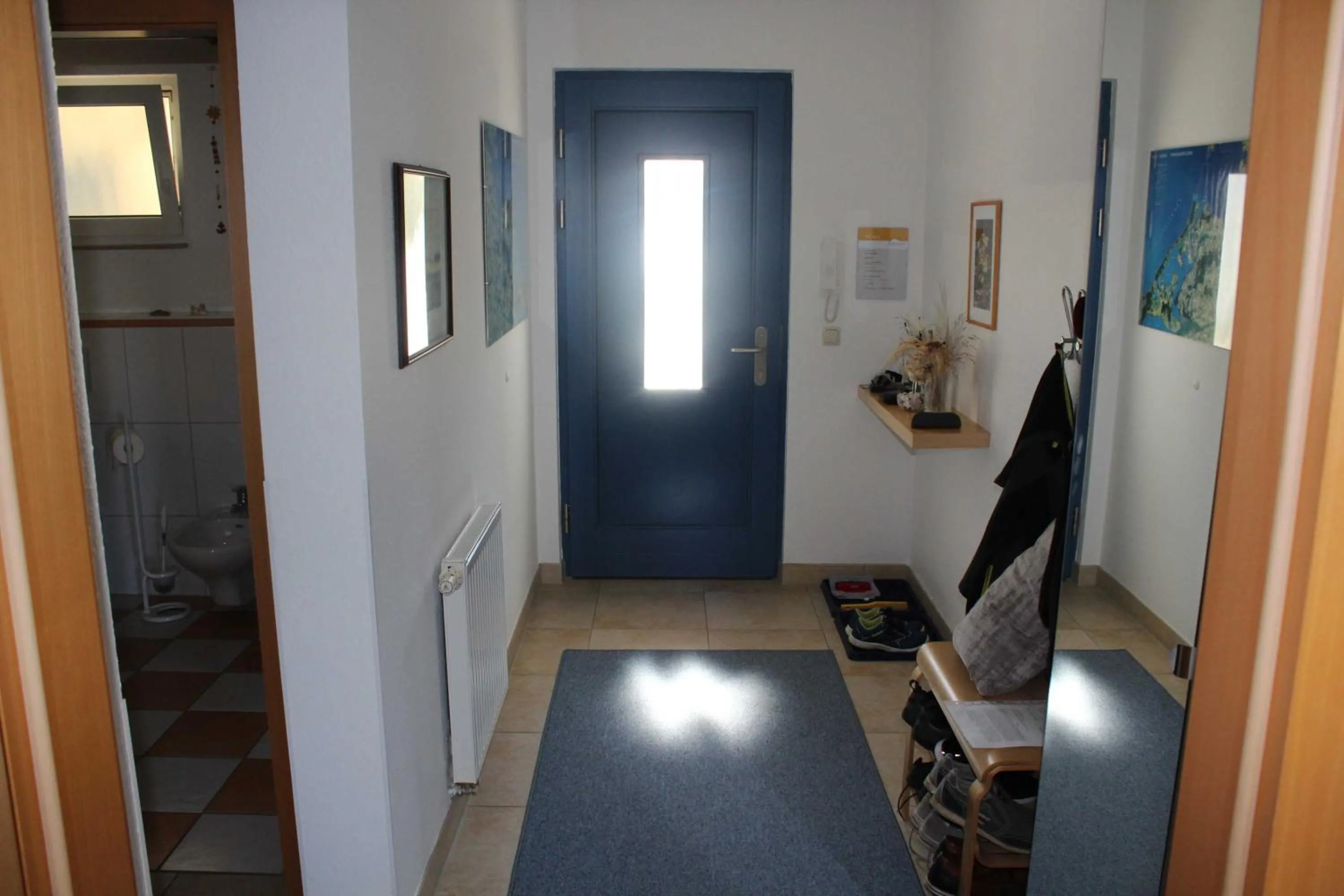 hair dresser in Ferienwohnung Schwanenwiek
