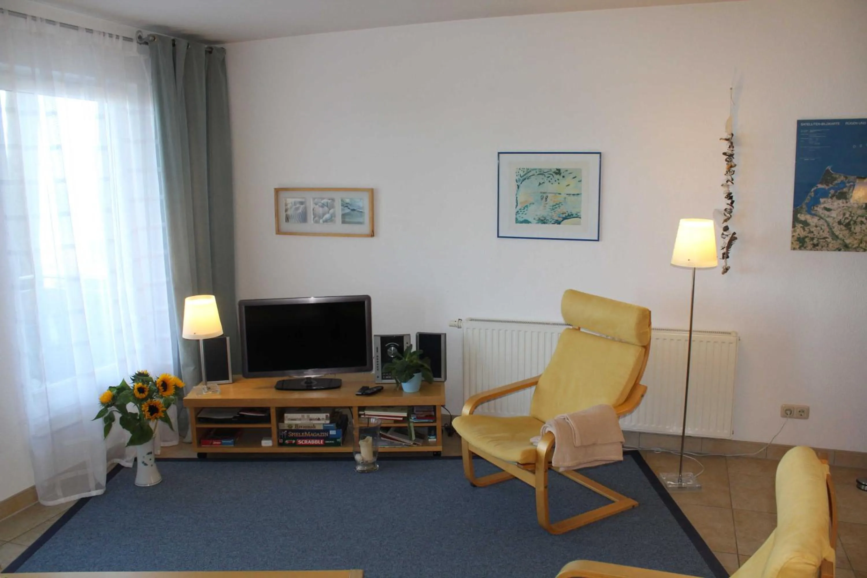 TV and multimedia in Ferienwohnung Schwanenwiek