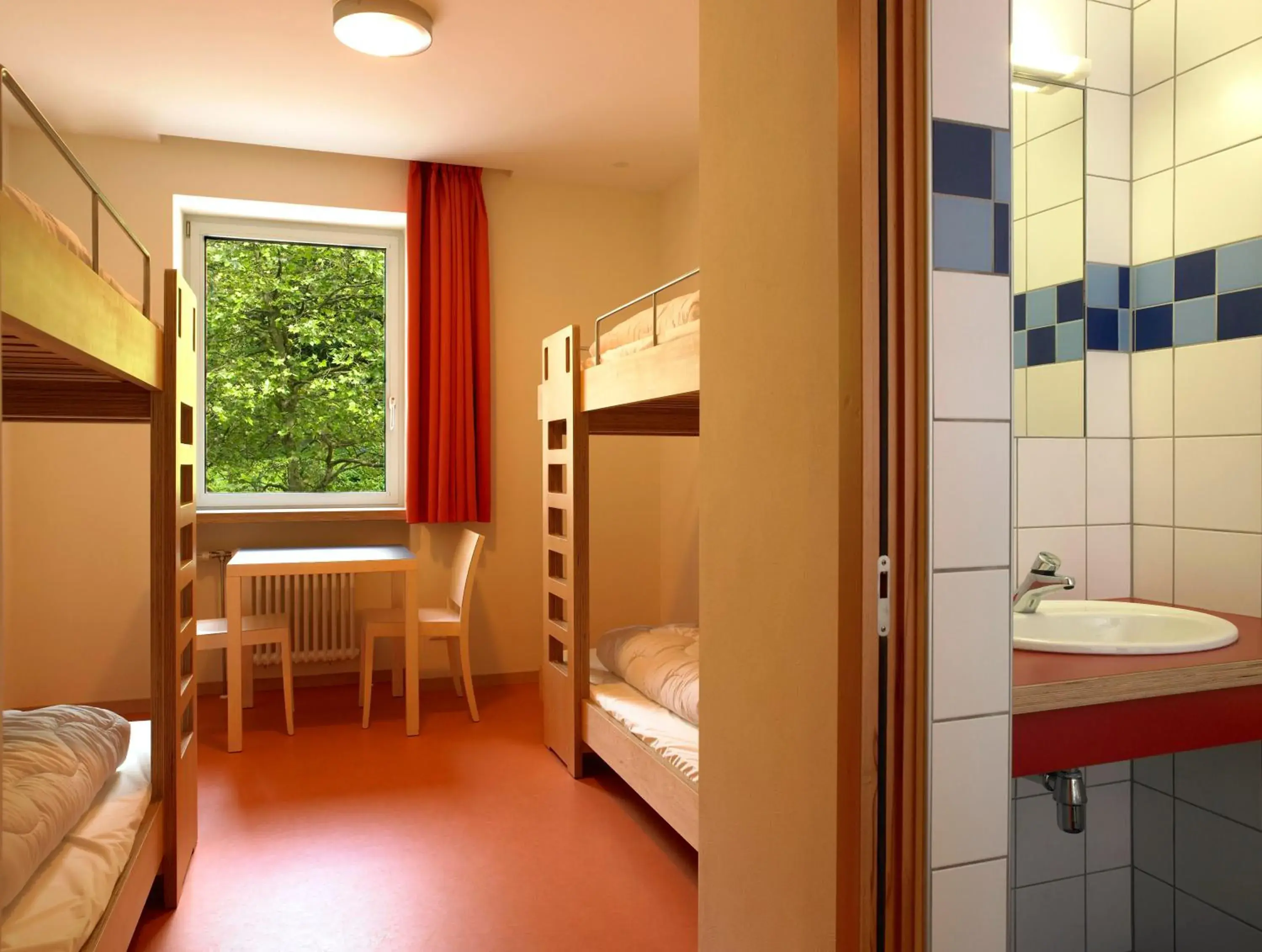 Single Bed in Female Dormitory Room in Youth Hostel Luxembourg City Single Bed in Female Dormitory Room in Youth Hostel Luxembourg City