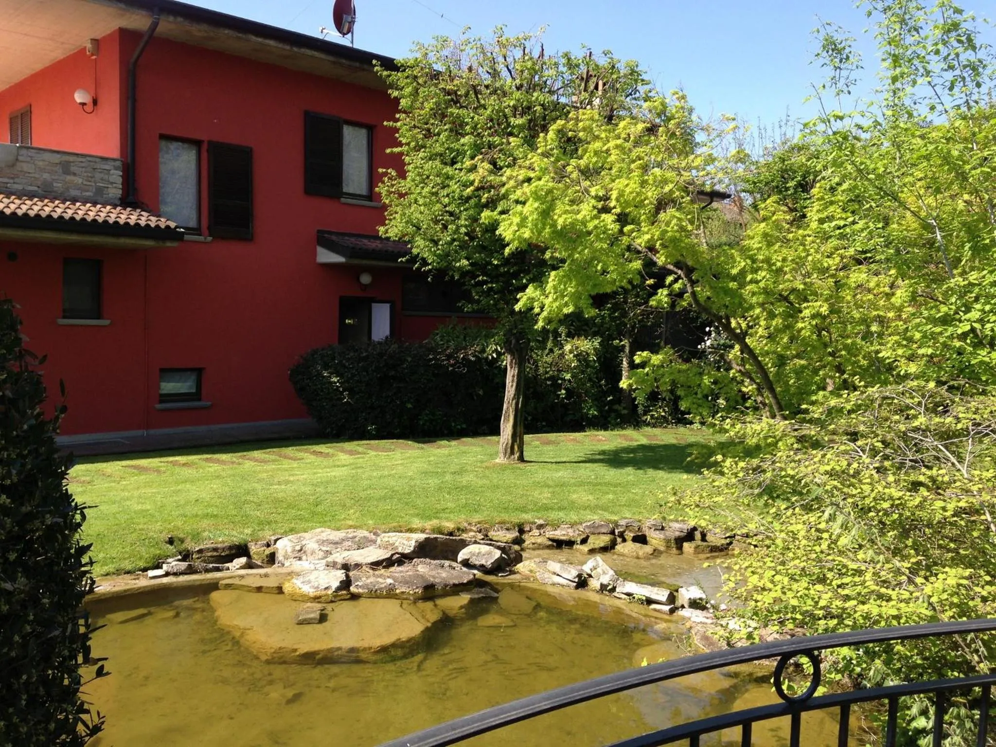 Garden in Il Leone D'Oro