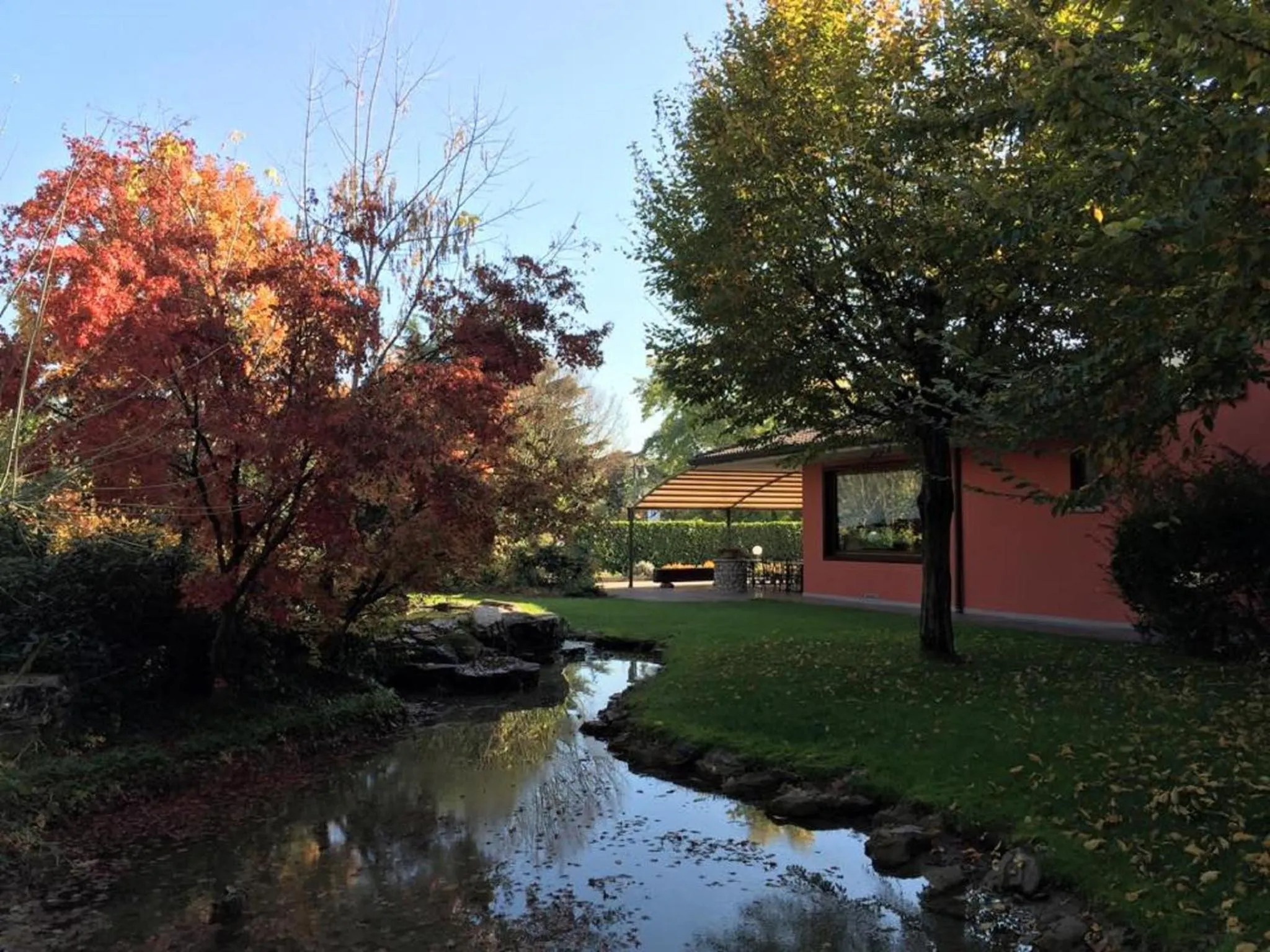 Garden in Il Leone D'Oro