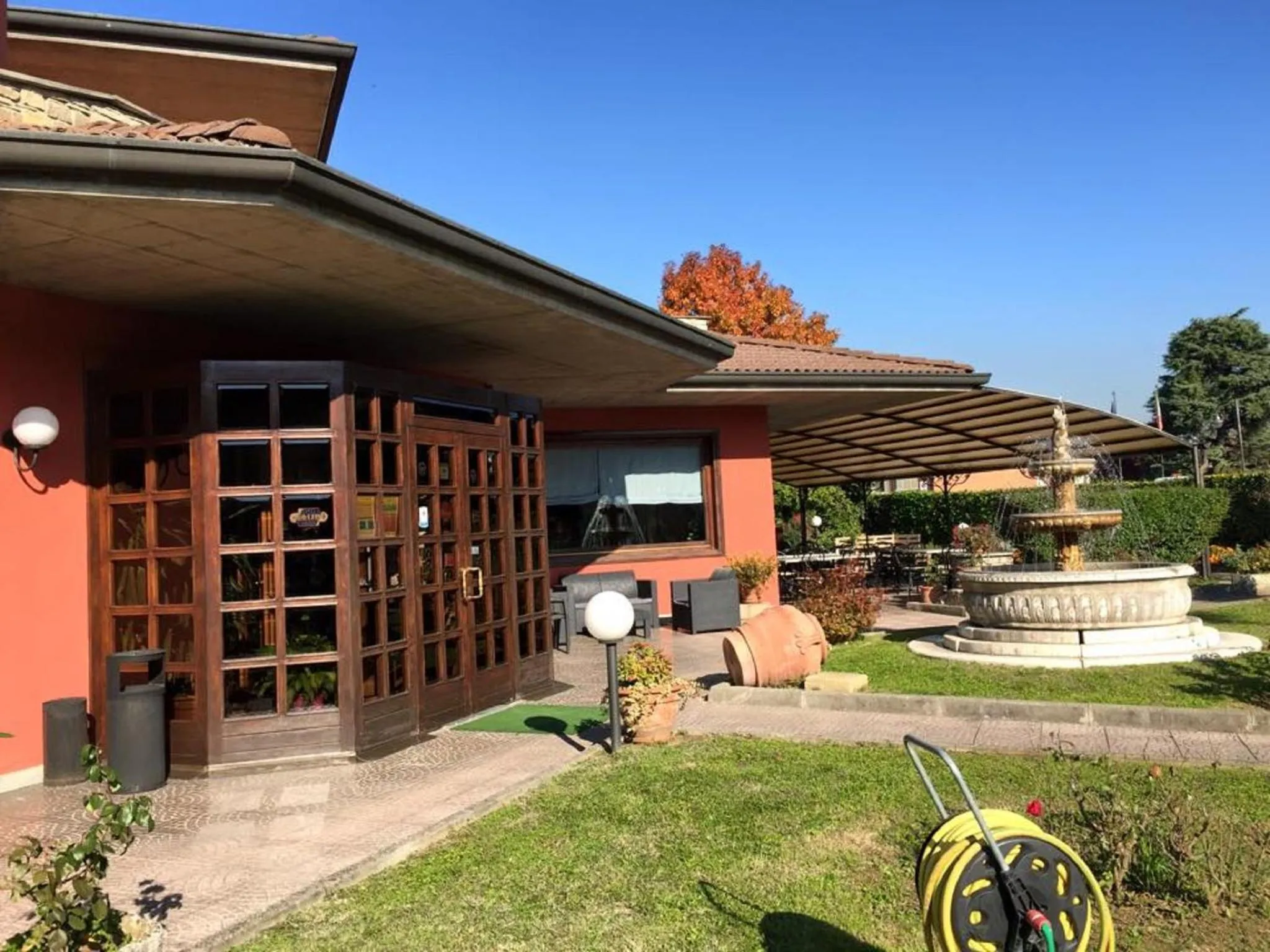 Garden in Il Leone D'Oro