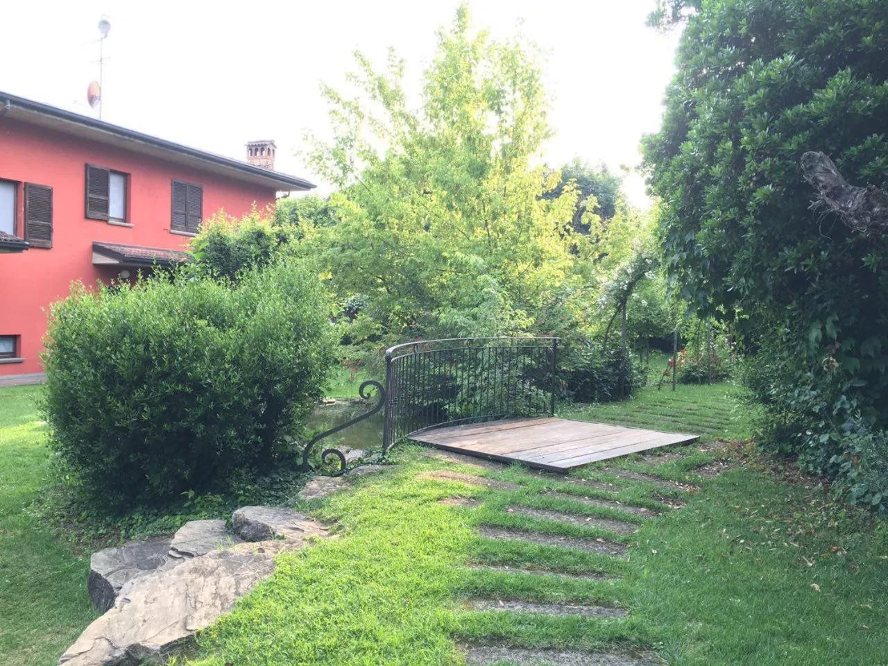 Garden in Il Leone D'Oro