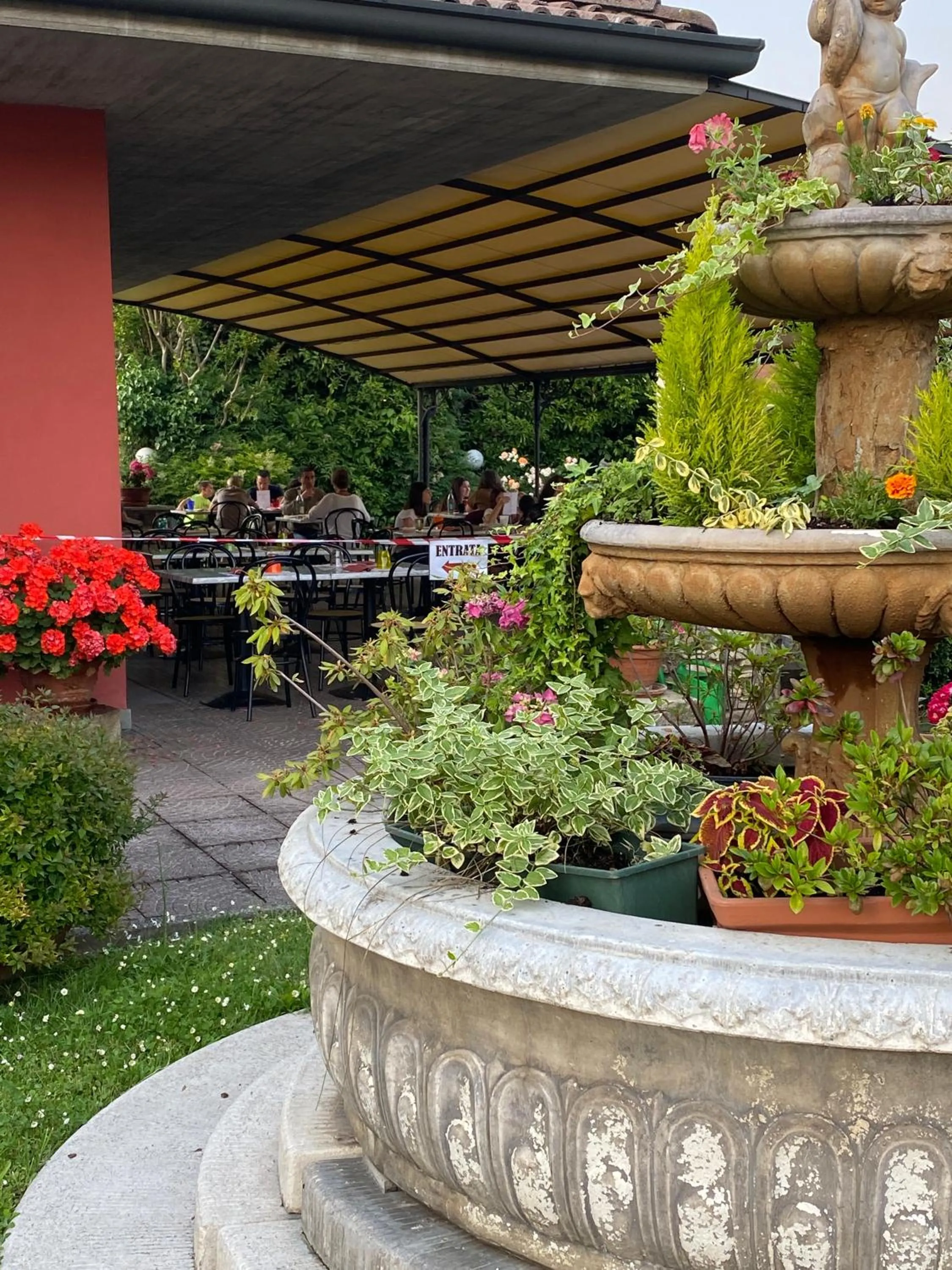 Garden in Il Leone D'Oro