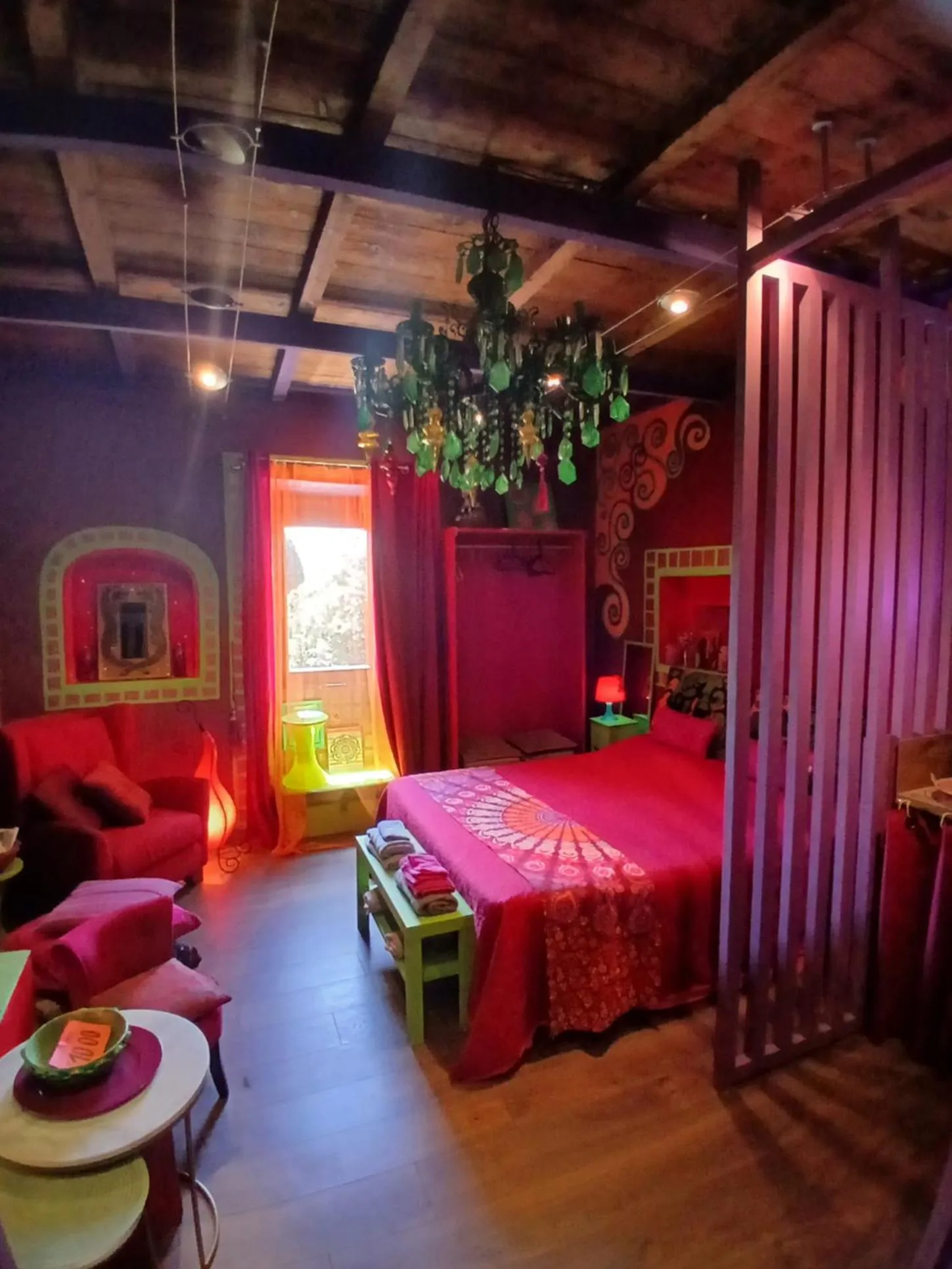 Bed in Suite d'Artista Calcata