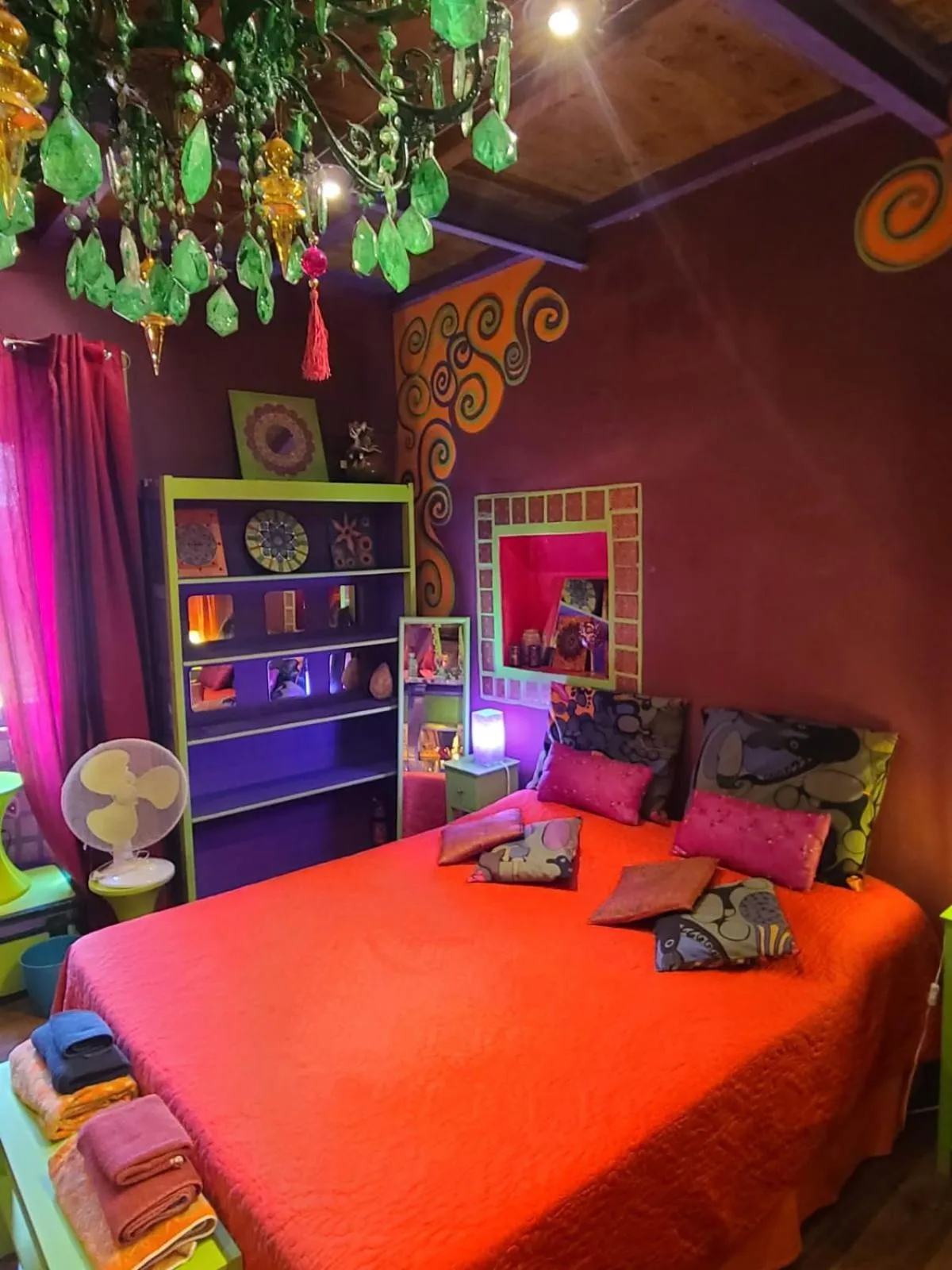 Bed in Suite d'Artista Calcata