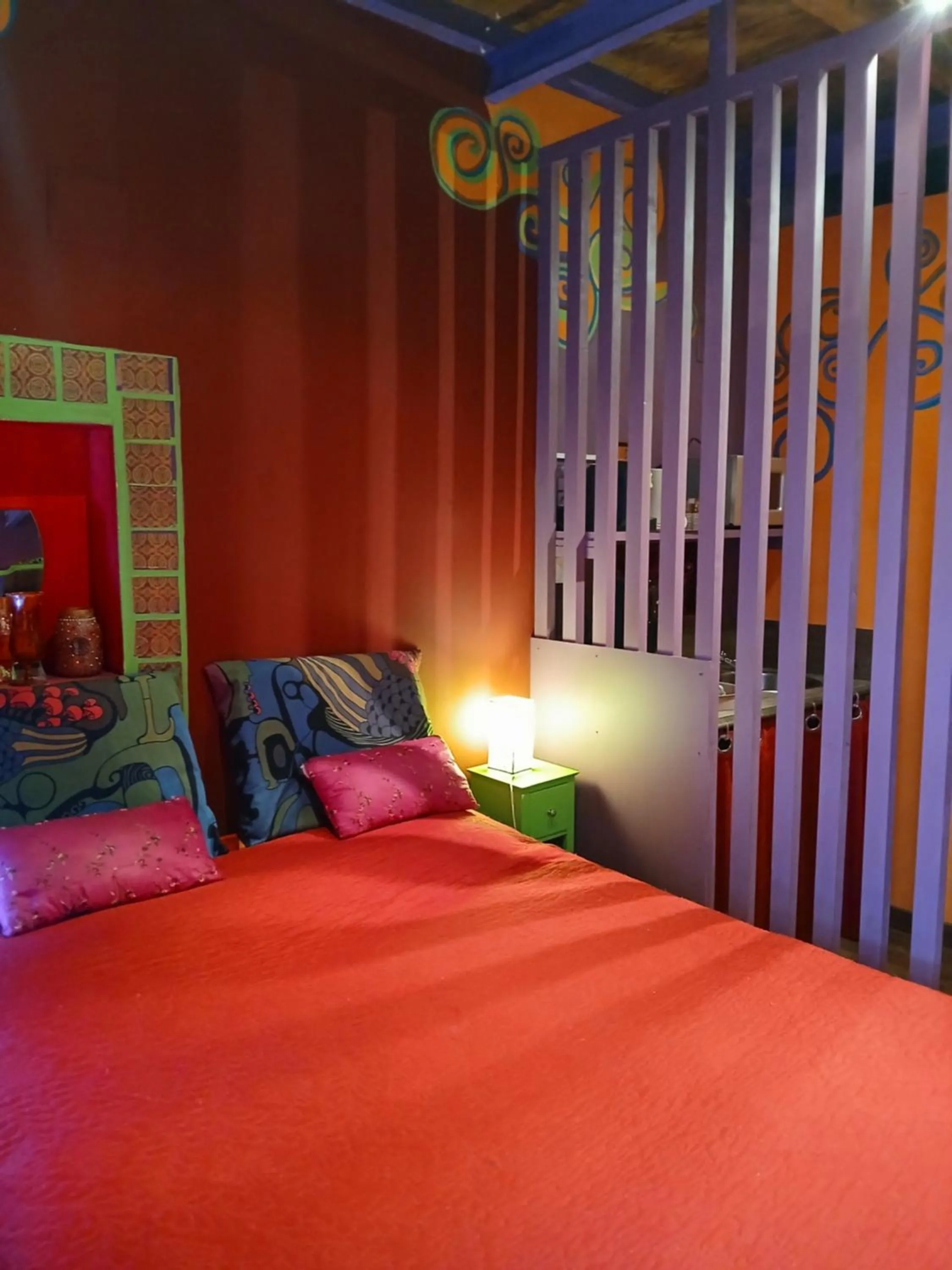 Bed in Suite d'Artista Calcata