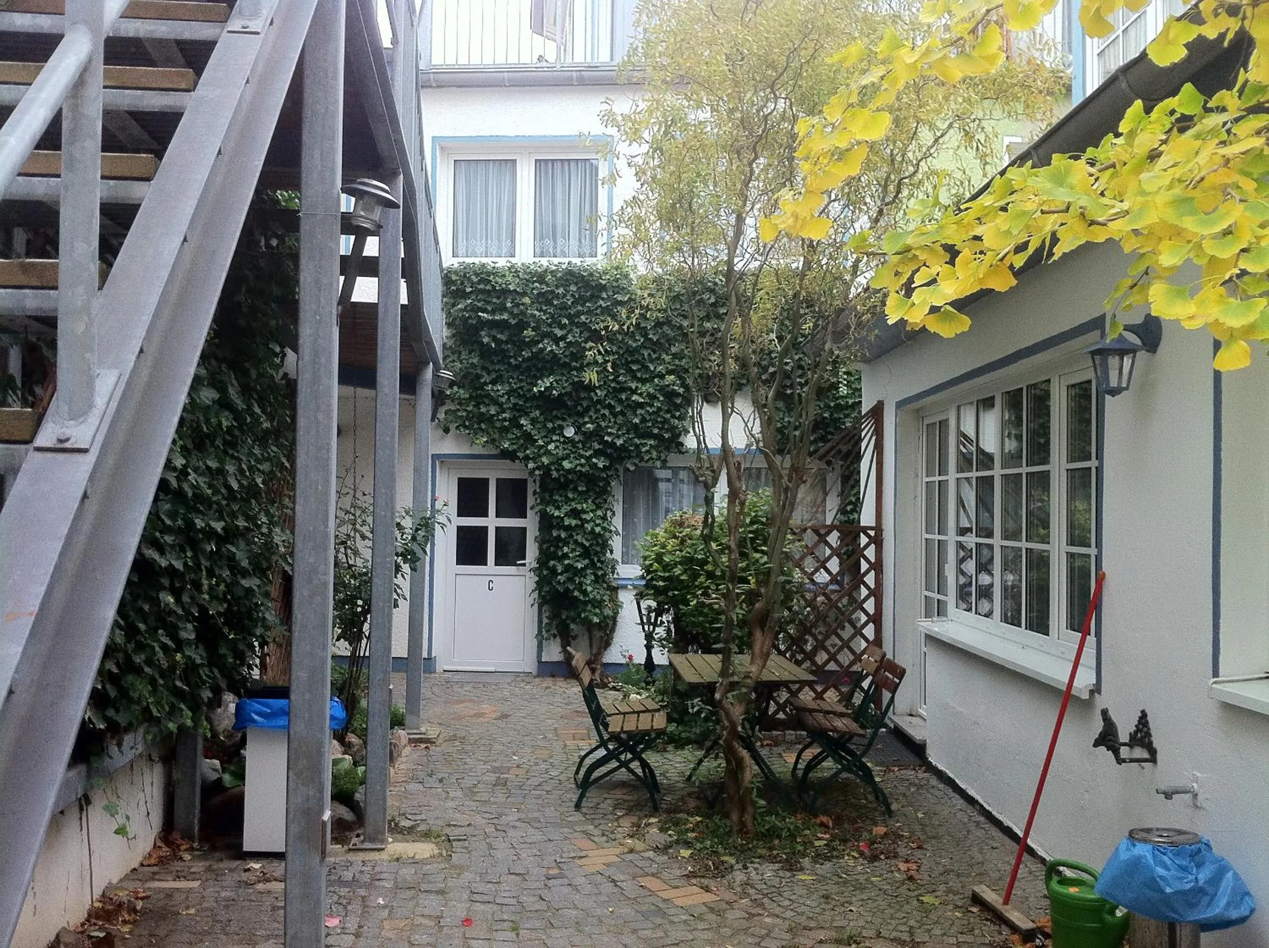 Patio in Hotel Zum Strand