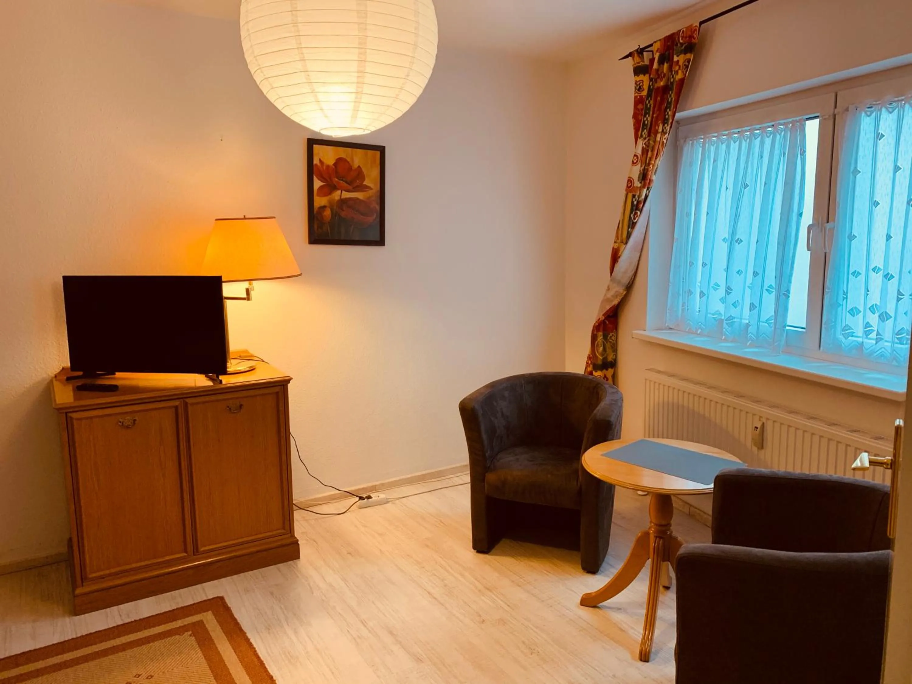 Living room in Hotel Zum Strand