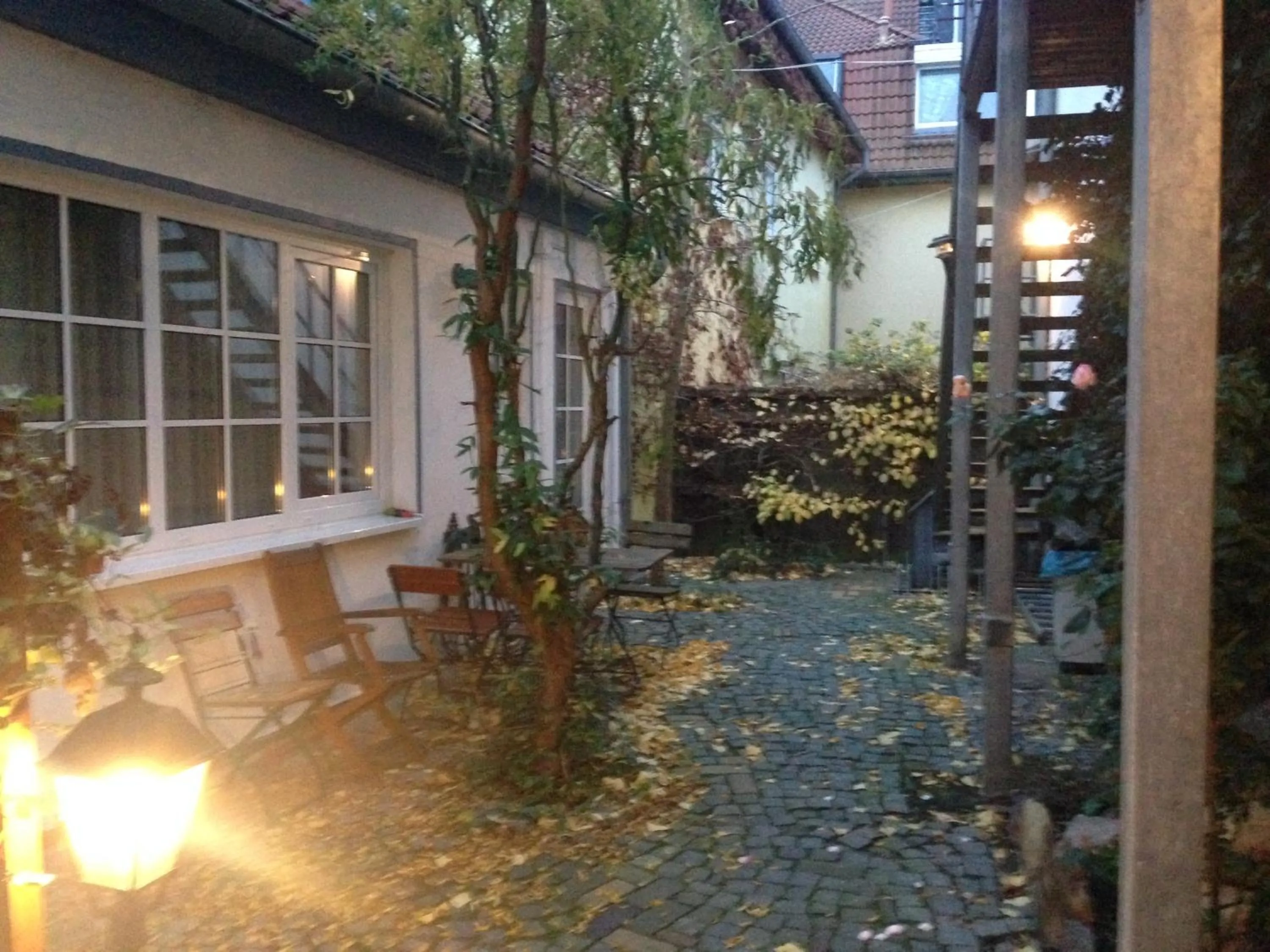 Patio in Hotel Zum Strand
