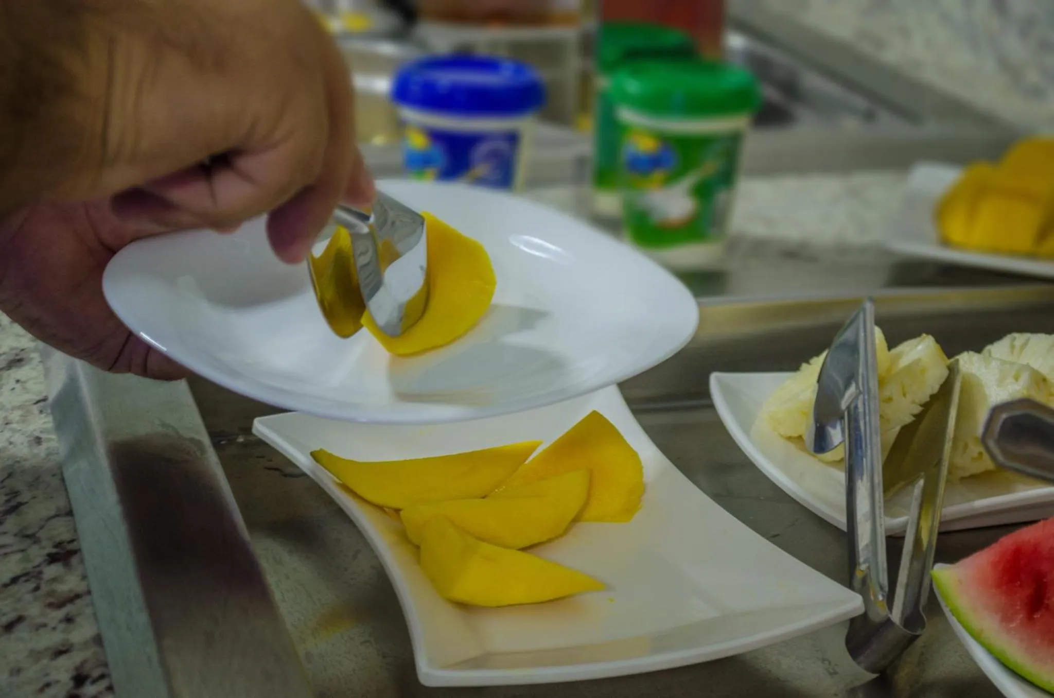 Food in Oriental Praia Hotel