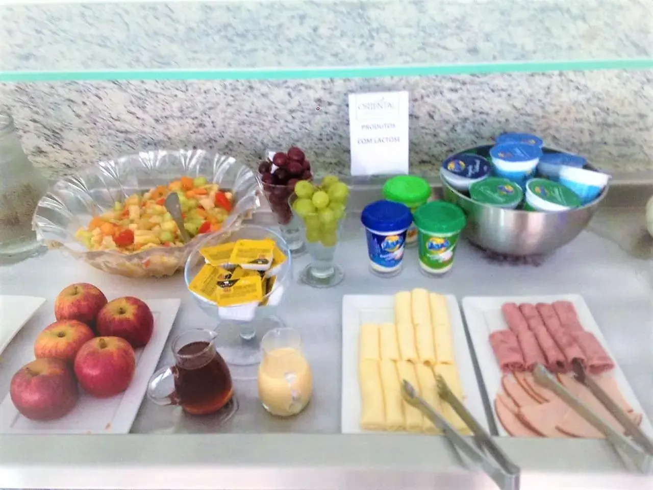 Buffet breakfast in Oriental Praia Hotel Buffet breakfast in Oriental Praia Hotel