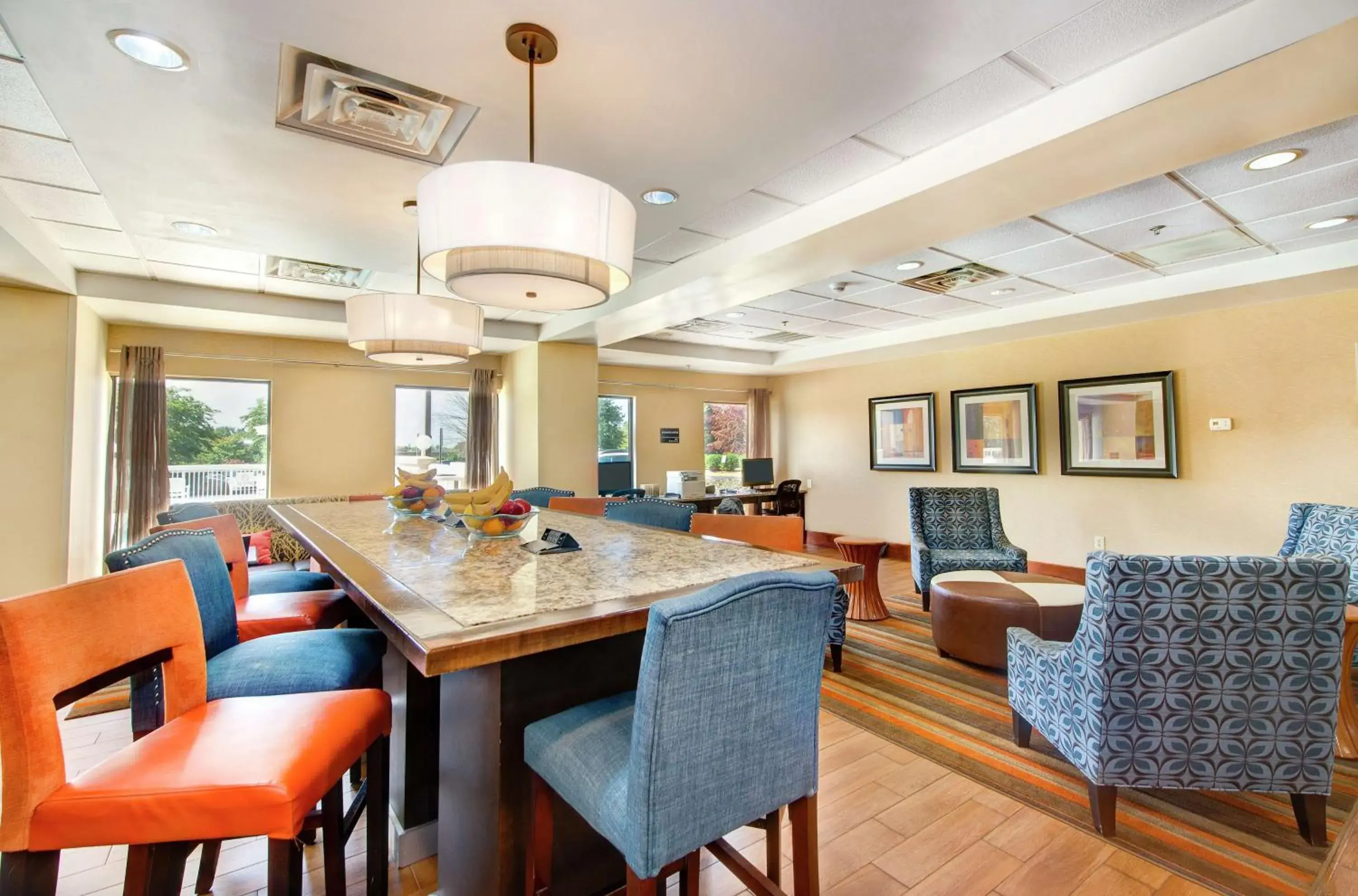 Lobby or reception in Hampton Inn Gaffney Lobby or reception in Hampton Inn Gaffney