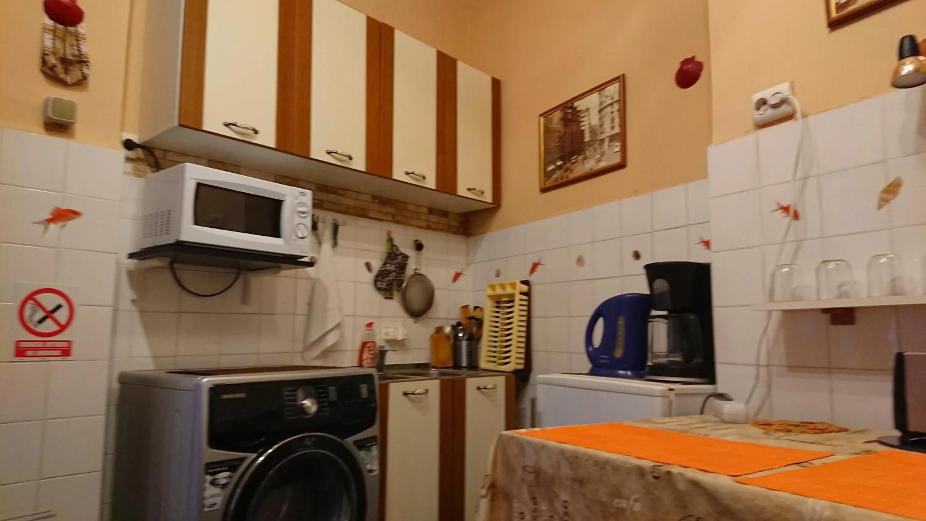 kitchen in RomPromo Plus Accommodation