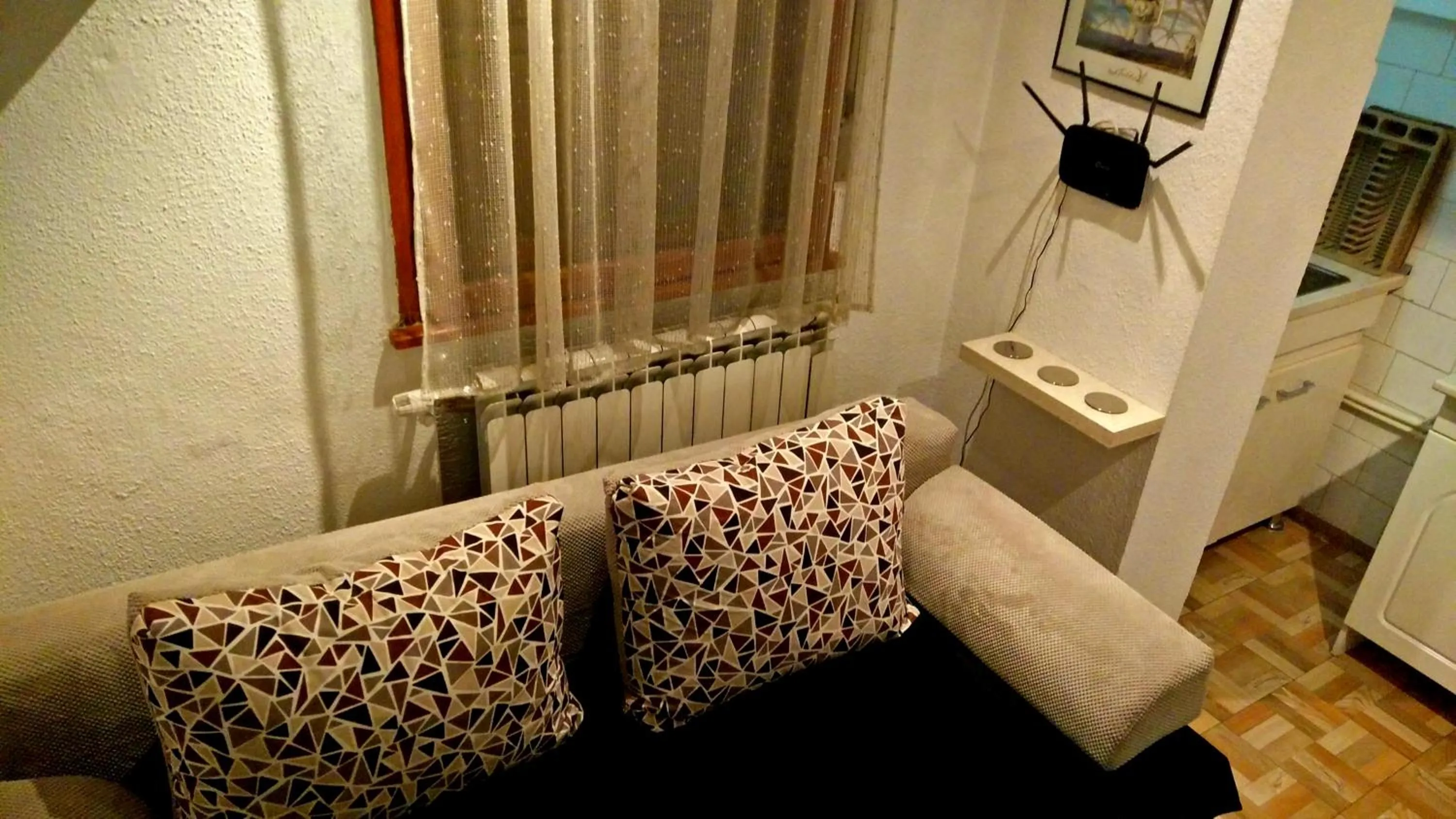 Living room in RomPromo Plus Accommodation