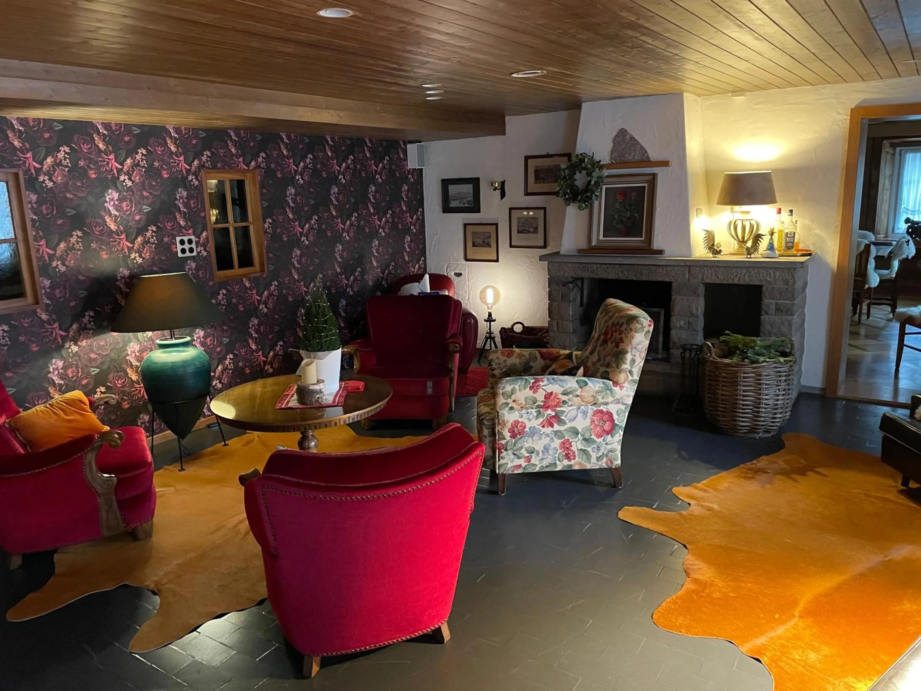 Living room in Weisses Rössli only Bed & Breakfast self check-in mit Sauna extra