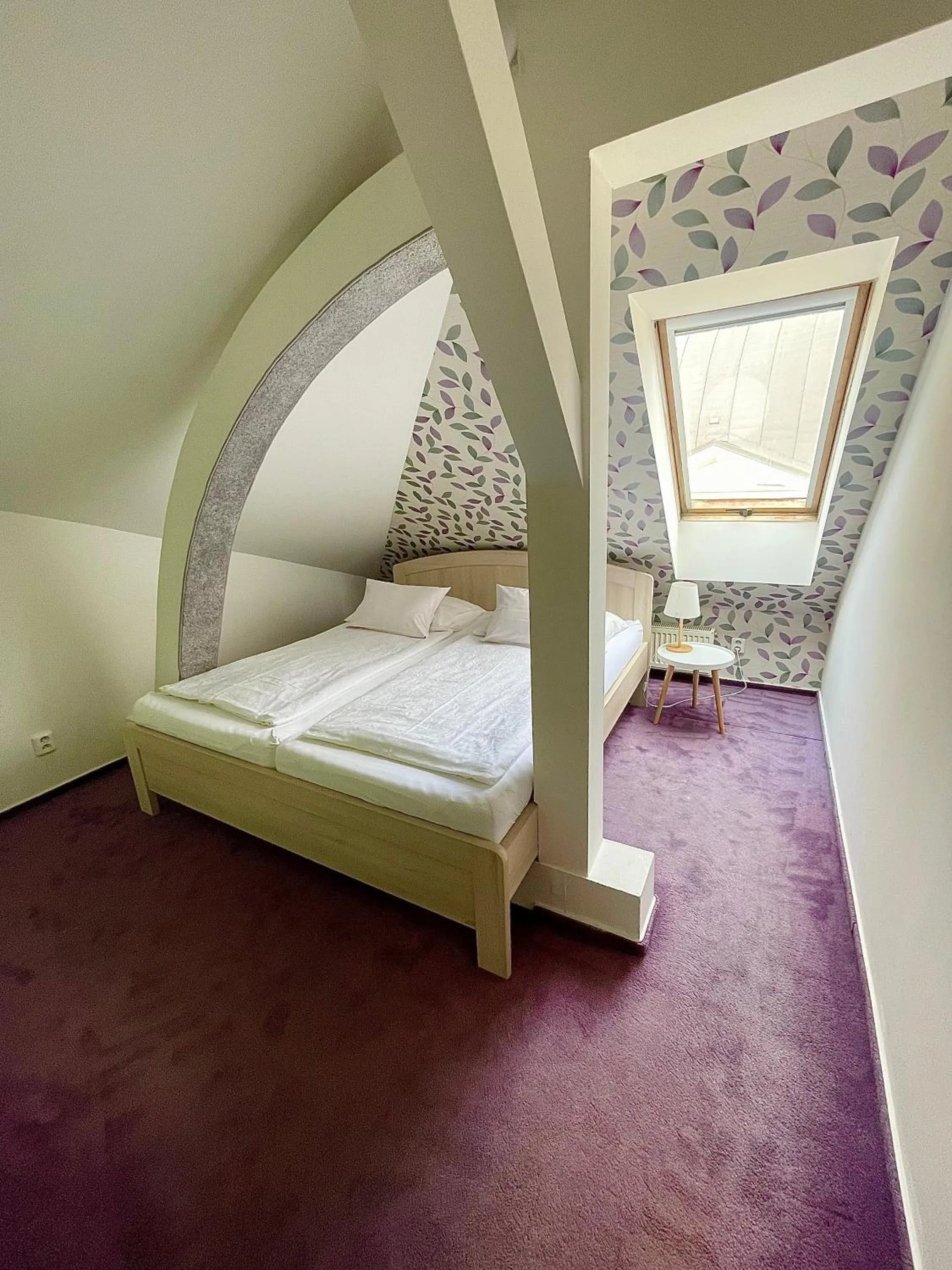 Bed in Hotel Vacek Pod Věží