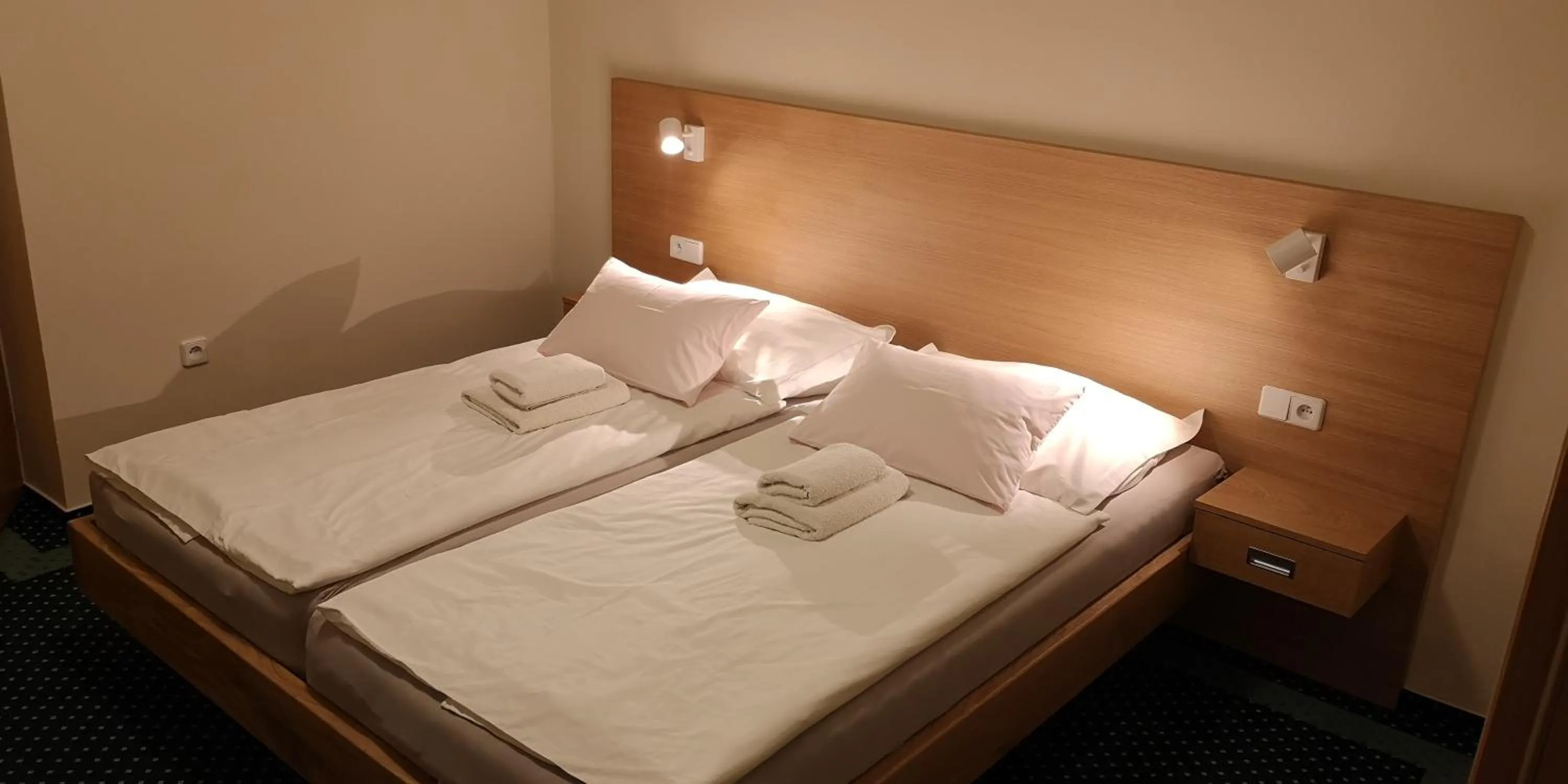 Bed in Hotel Vacek Pod Věží