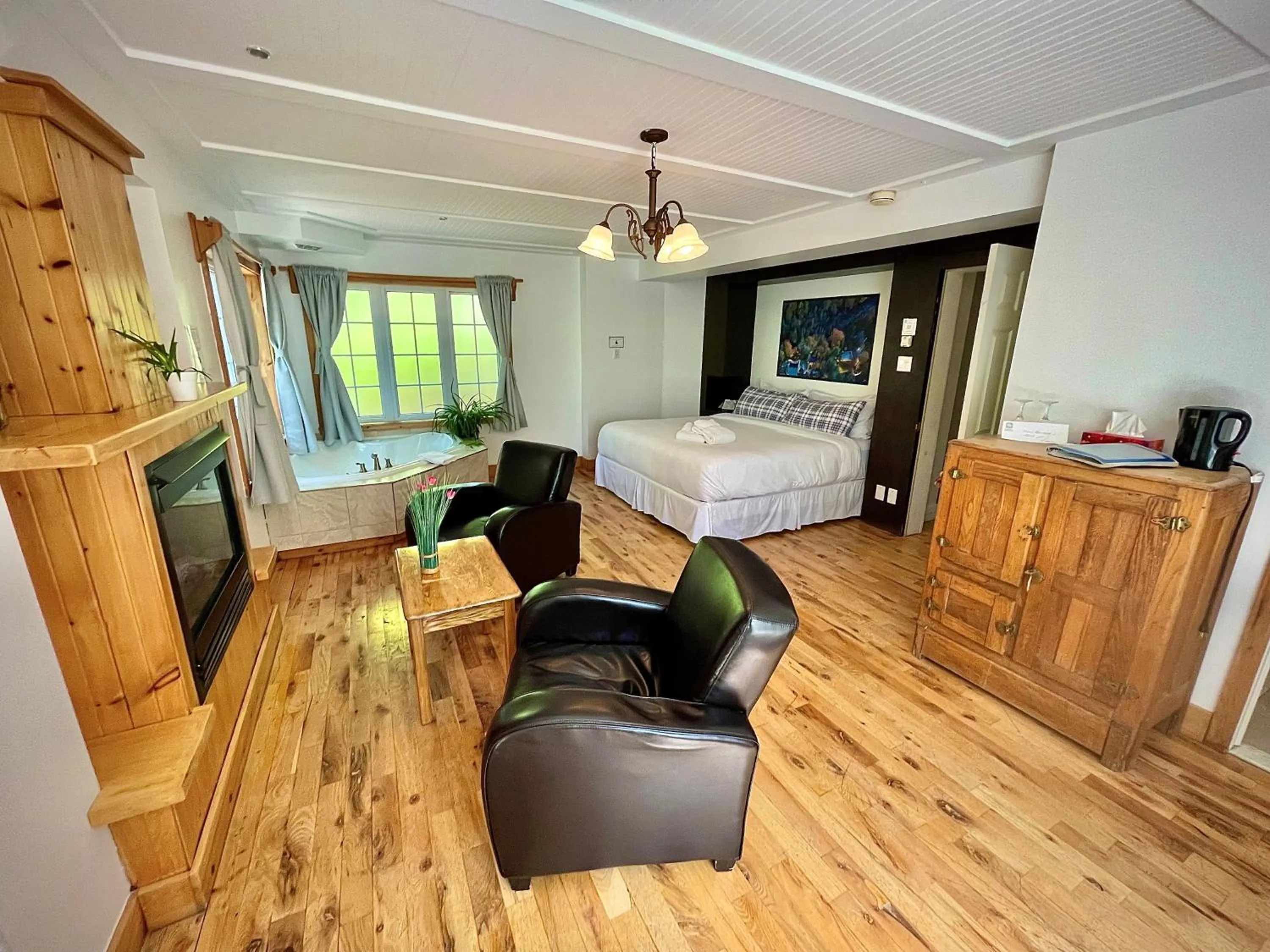 Bed in Auberge Spa & Beaux Reves