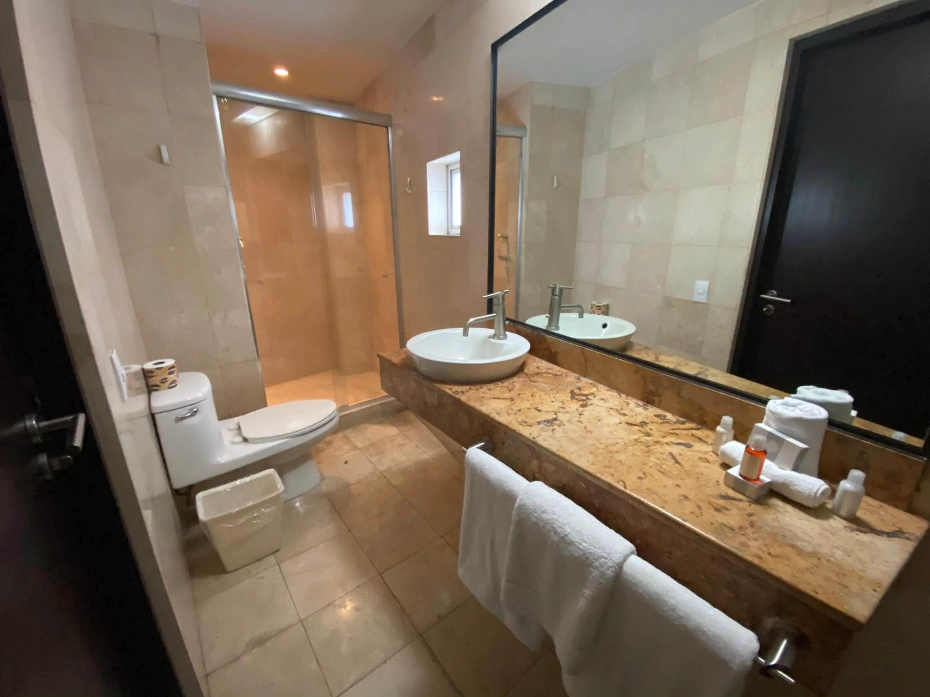 Shower in Suites Teca Once