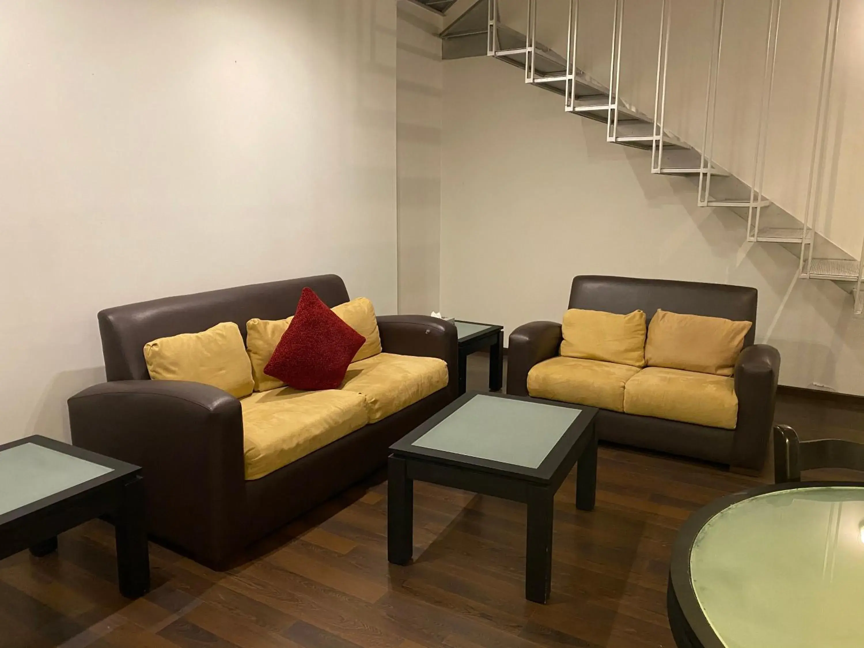 Living room in Suites Teca Once Living room in Suites Teca Once